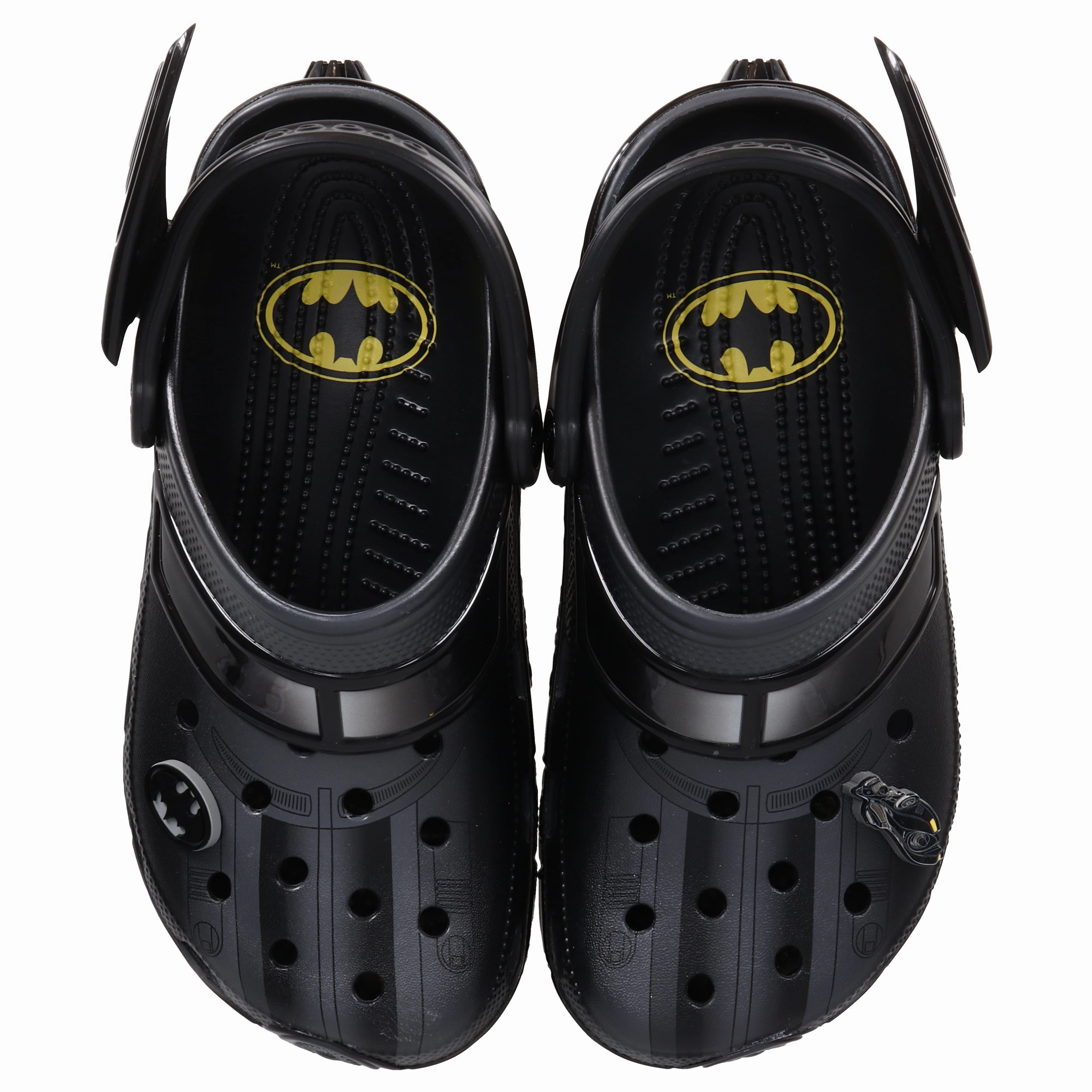 Adult Batman Batmobile Clog Crocs slip-on shoes for casual use
