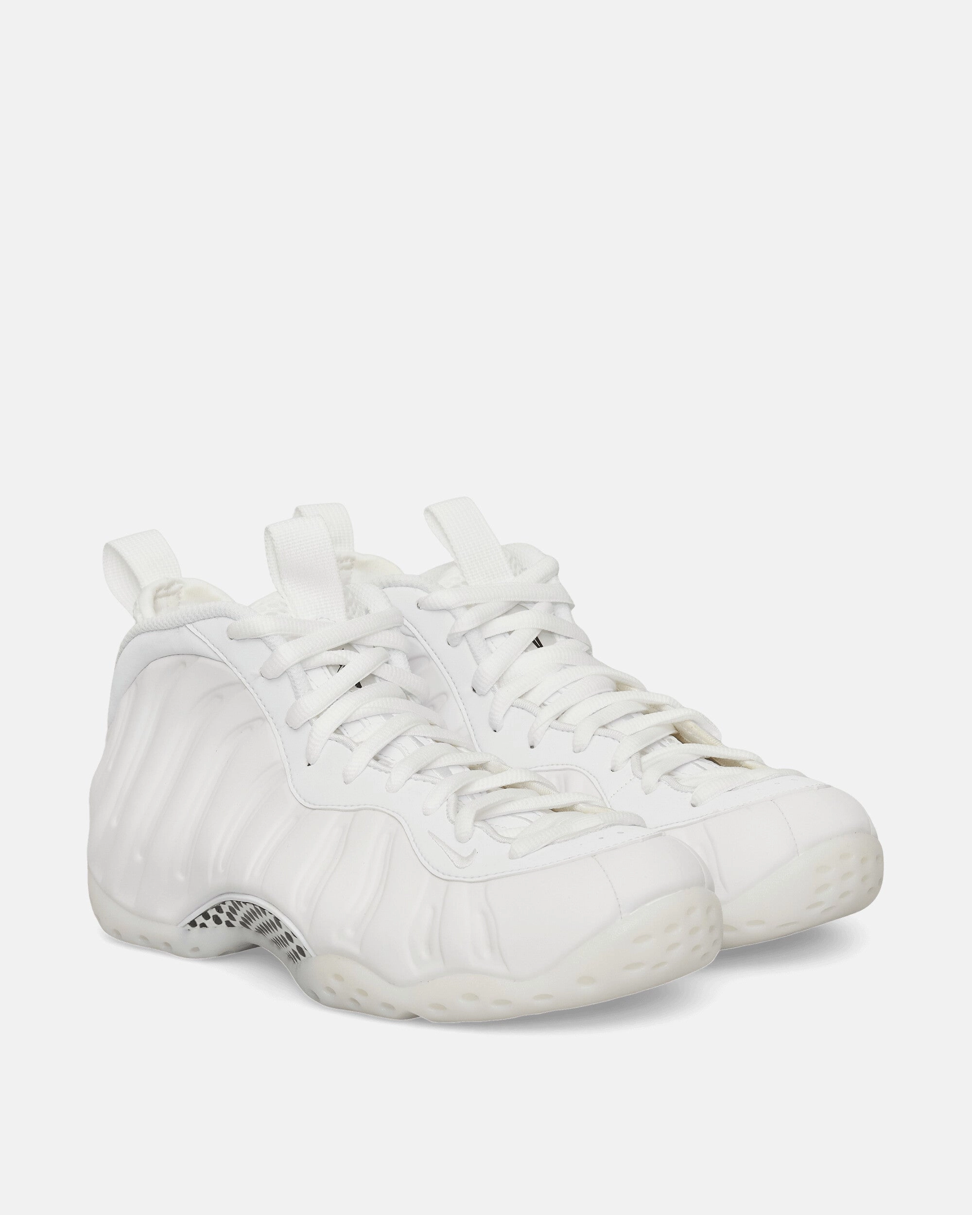 Air Foamposite One Sneakers Triple White Flexible Shoes
