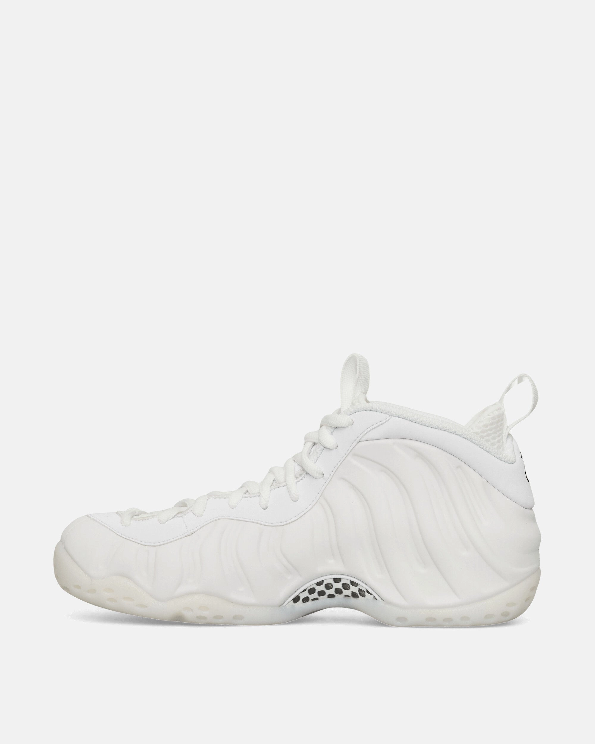 Air Foamposite One Sneakers Triple White Flexible Shoes