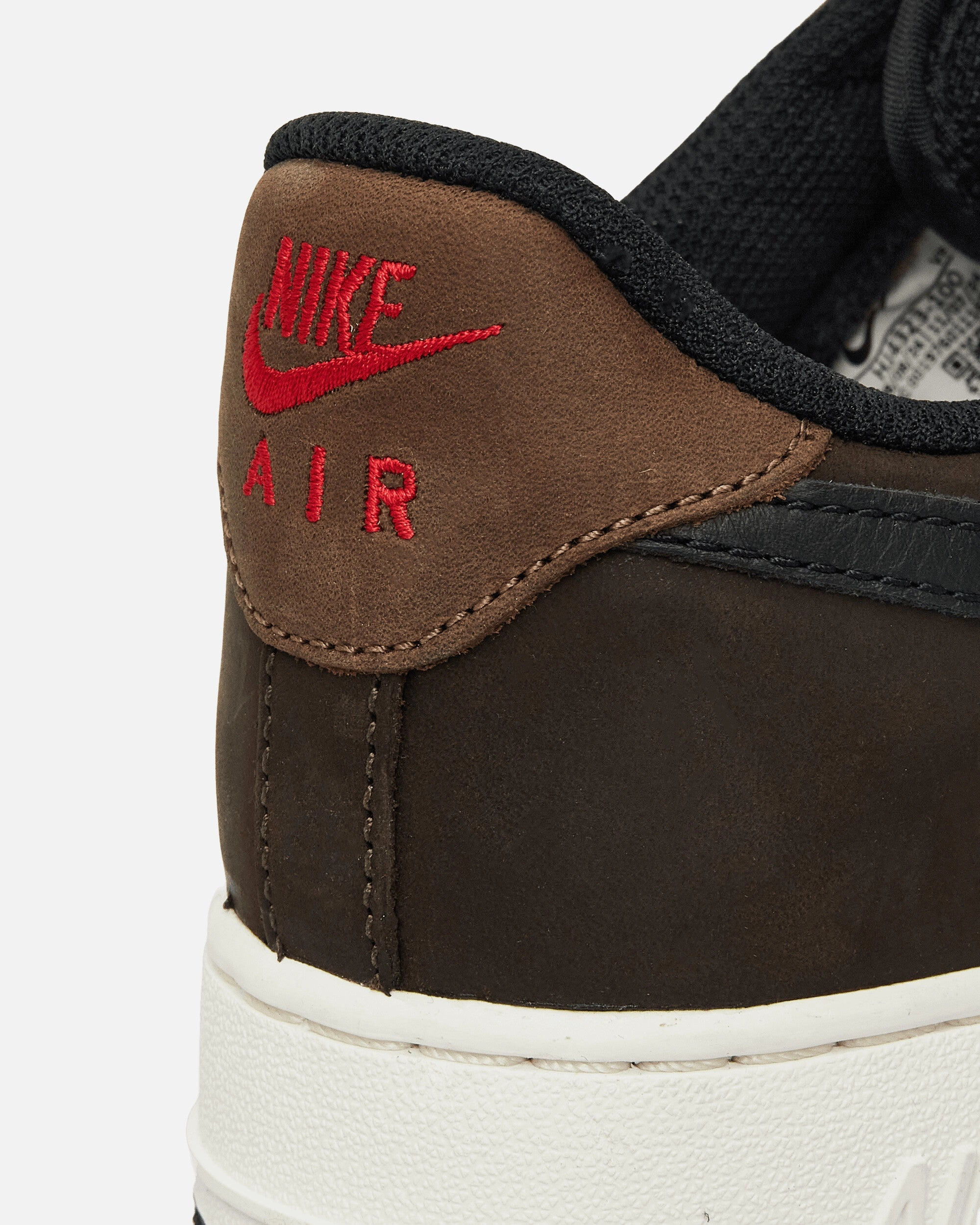 Air Force 1 Low Sneakers White / Black / Bison Flexible Shoes