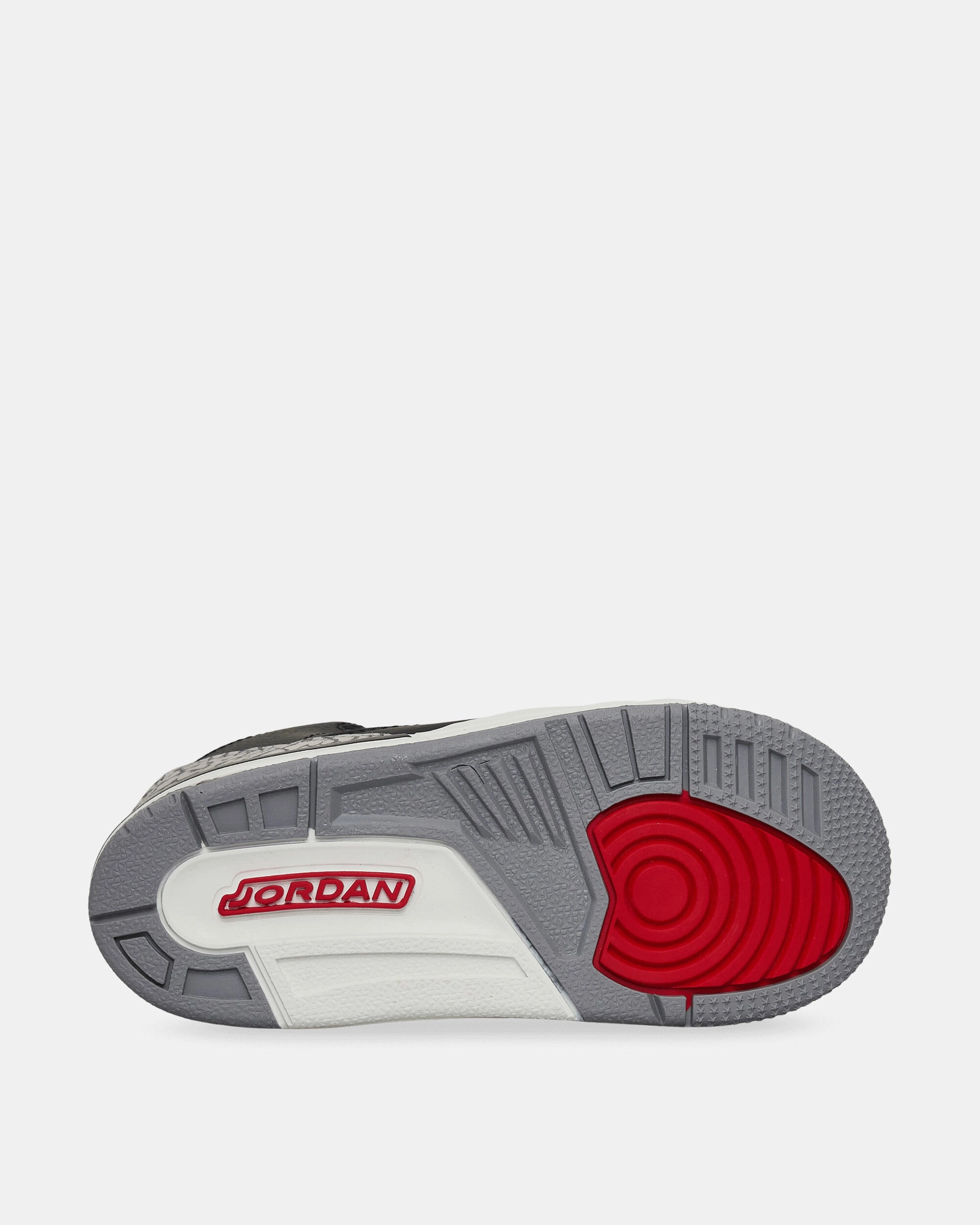Air Jordan 3 Retro (TD) Sneakers Black Cement Stable Running