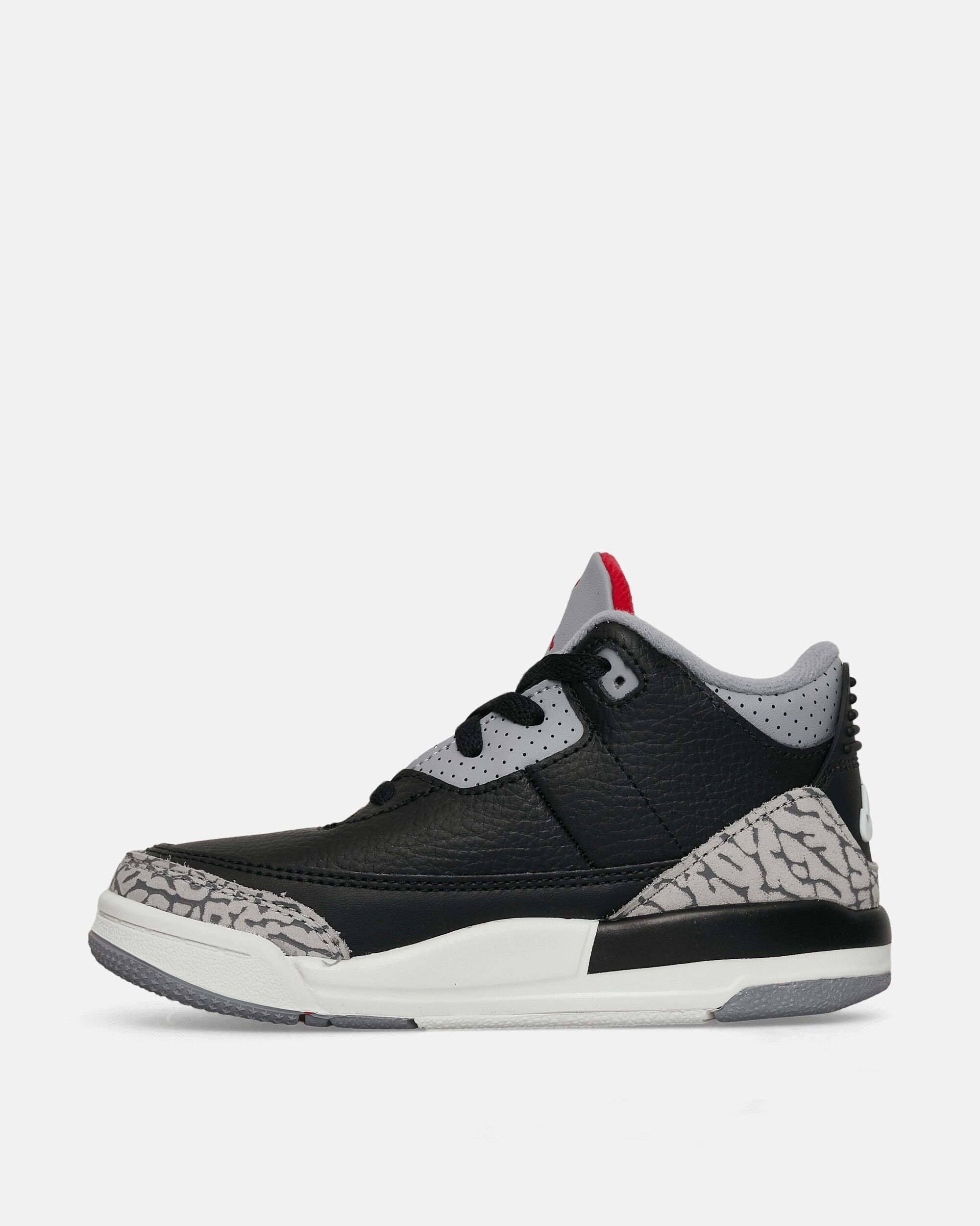 Air Jordan 3 Retro (TD) Sneakers Black Cement Stable Running