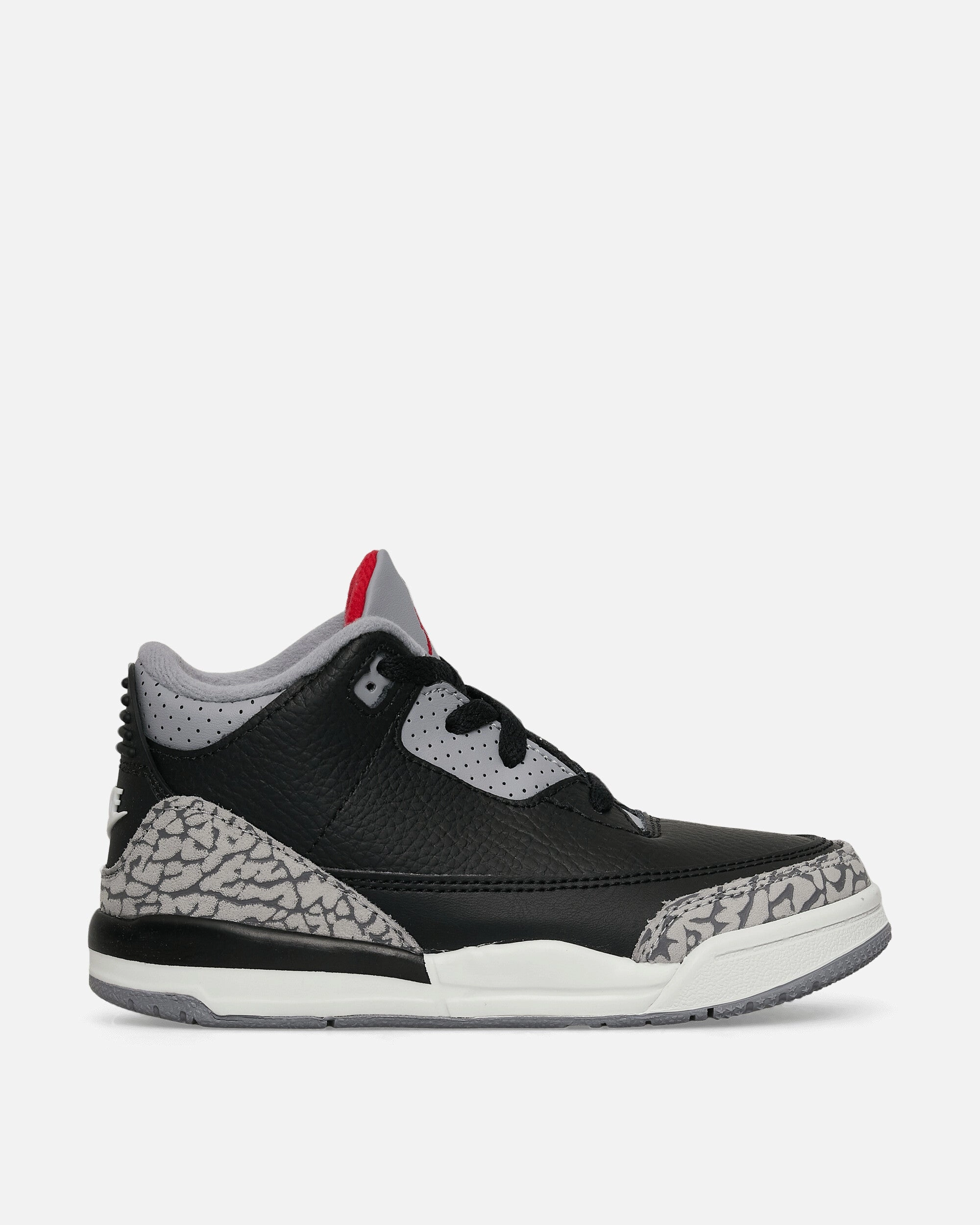 Air Jordan 3 Retro (TD) Sneakers Black Cement Stable Running