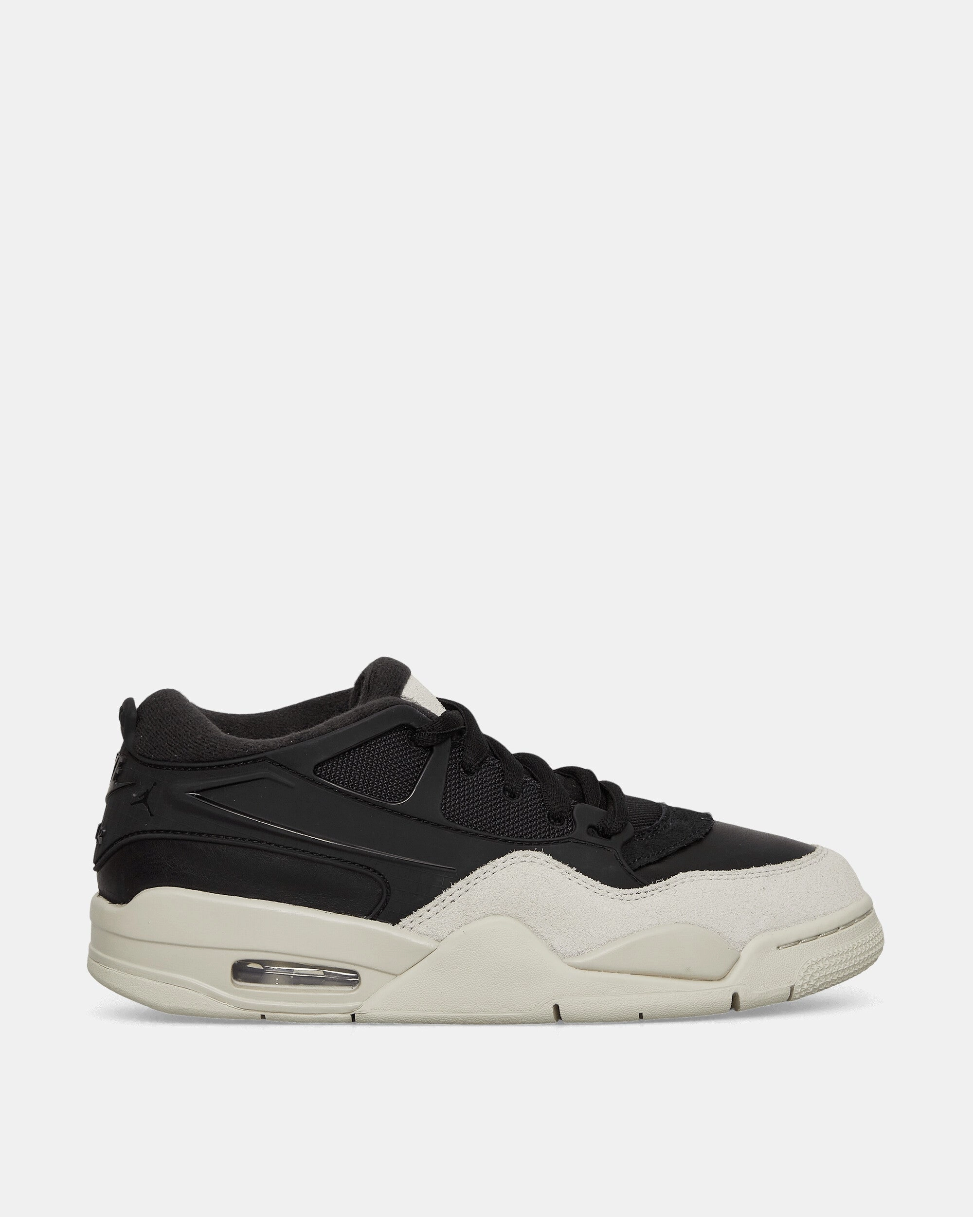 Air Jordan 4 RM Sneakers Black / Light Bone Nike cushioned running shoes for men