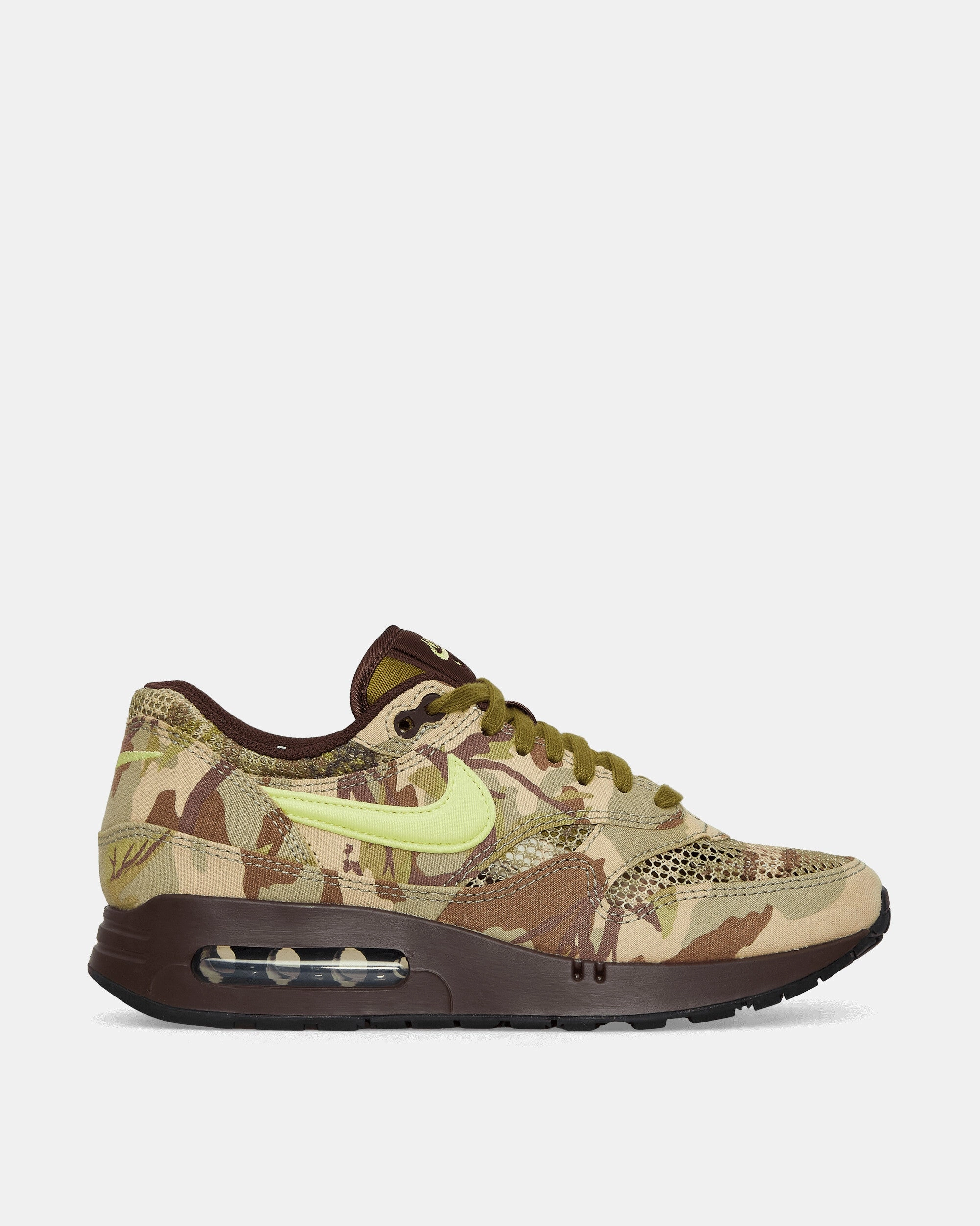 Air Max 1 '86 Sneakers Camo / Light Lemon Twist Nike cushioned running shoes for men