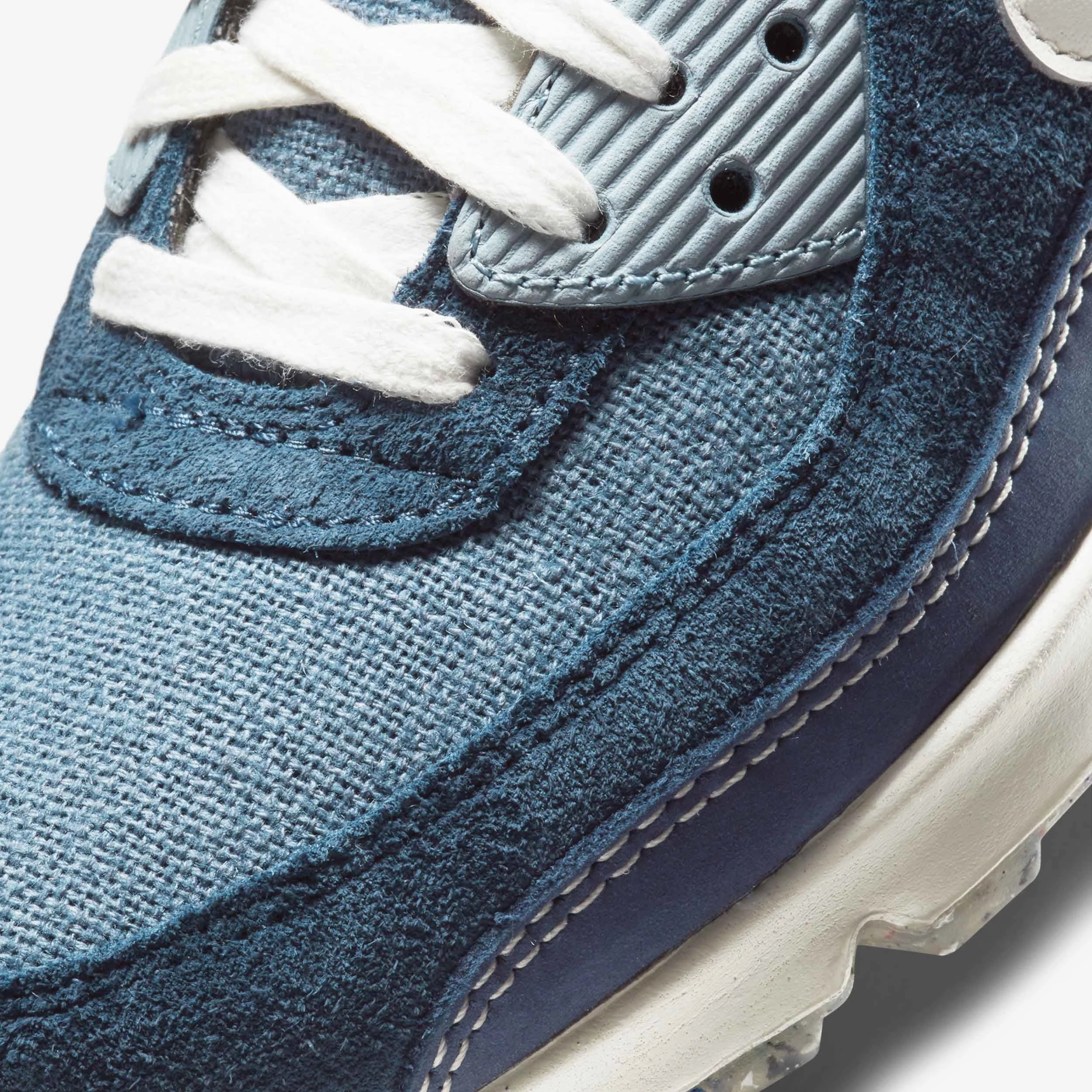 Air Max 90 Denim Cork Diffused Blue White Modern Sneakers