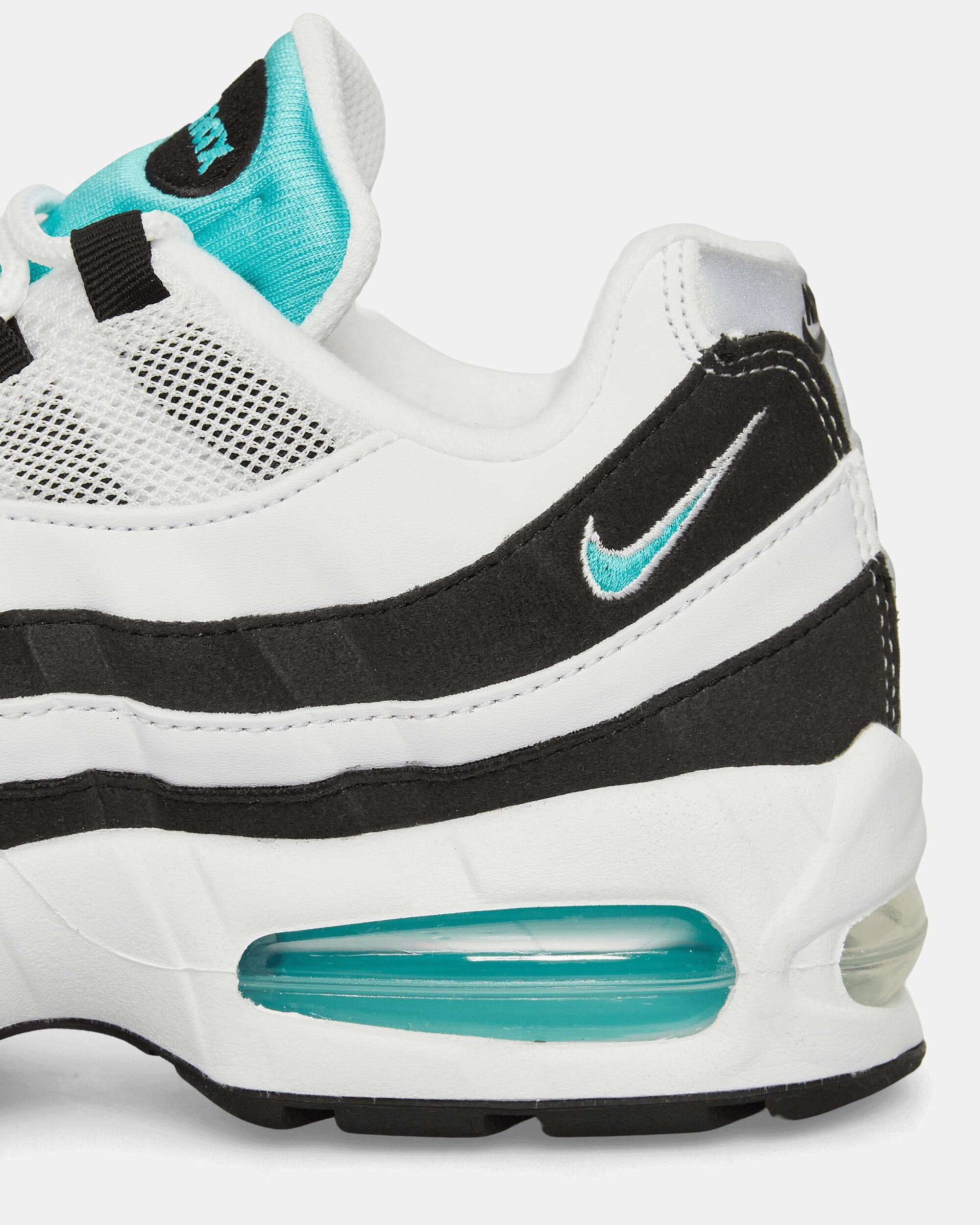 Air Max 95 OG Sneakers White / Hyper Jade / Black Flexible Shoes