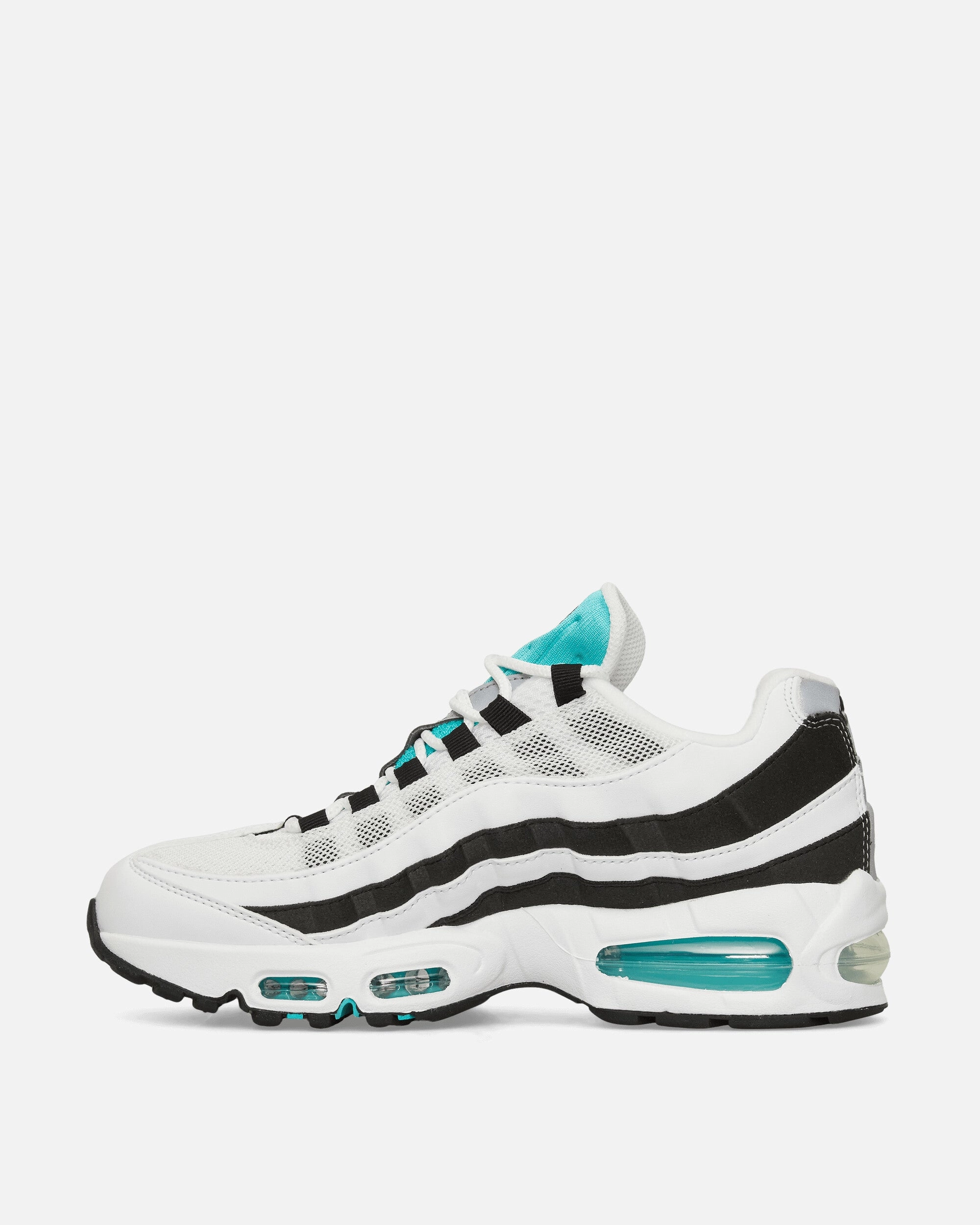 Air Max 95 OG Sneakers White / Hyper Jade / Black Flexible Shoes