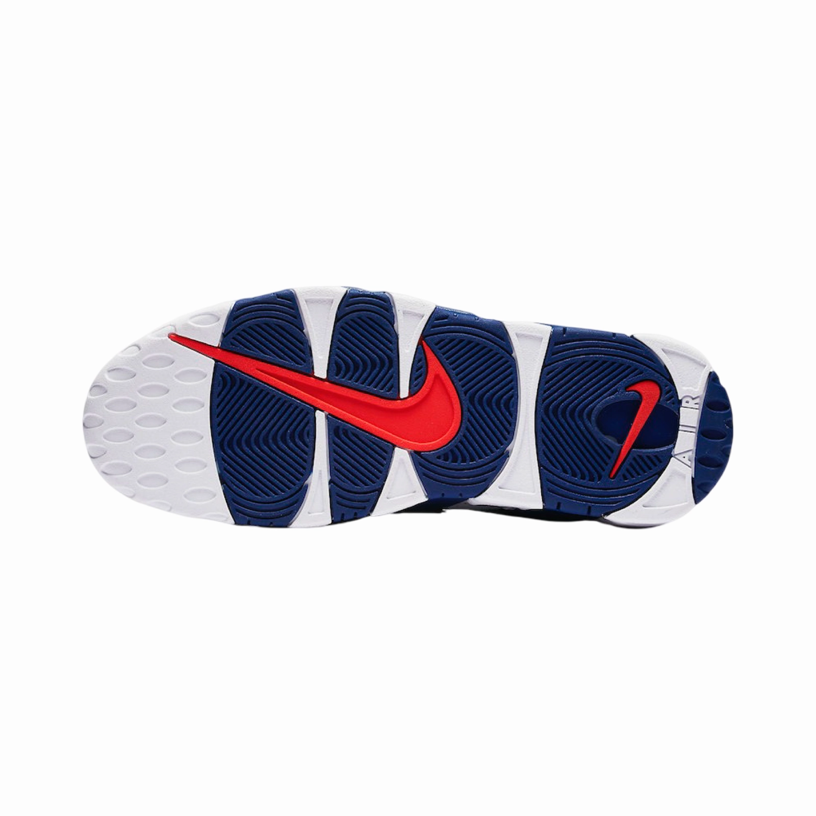 Air More Uptempo '96 'Knicks' White Deep Royal Blue White Deep Royal Blue Modern Sneakers