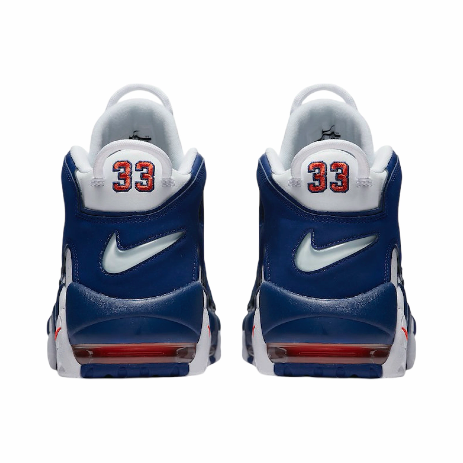 Air More Uptempo '96 'Knicks' White Deep Royal Blue White Deep Royal Blue Modern Sneakers