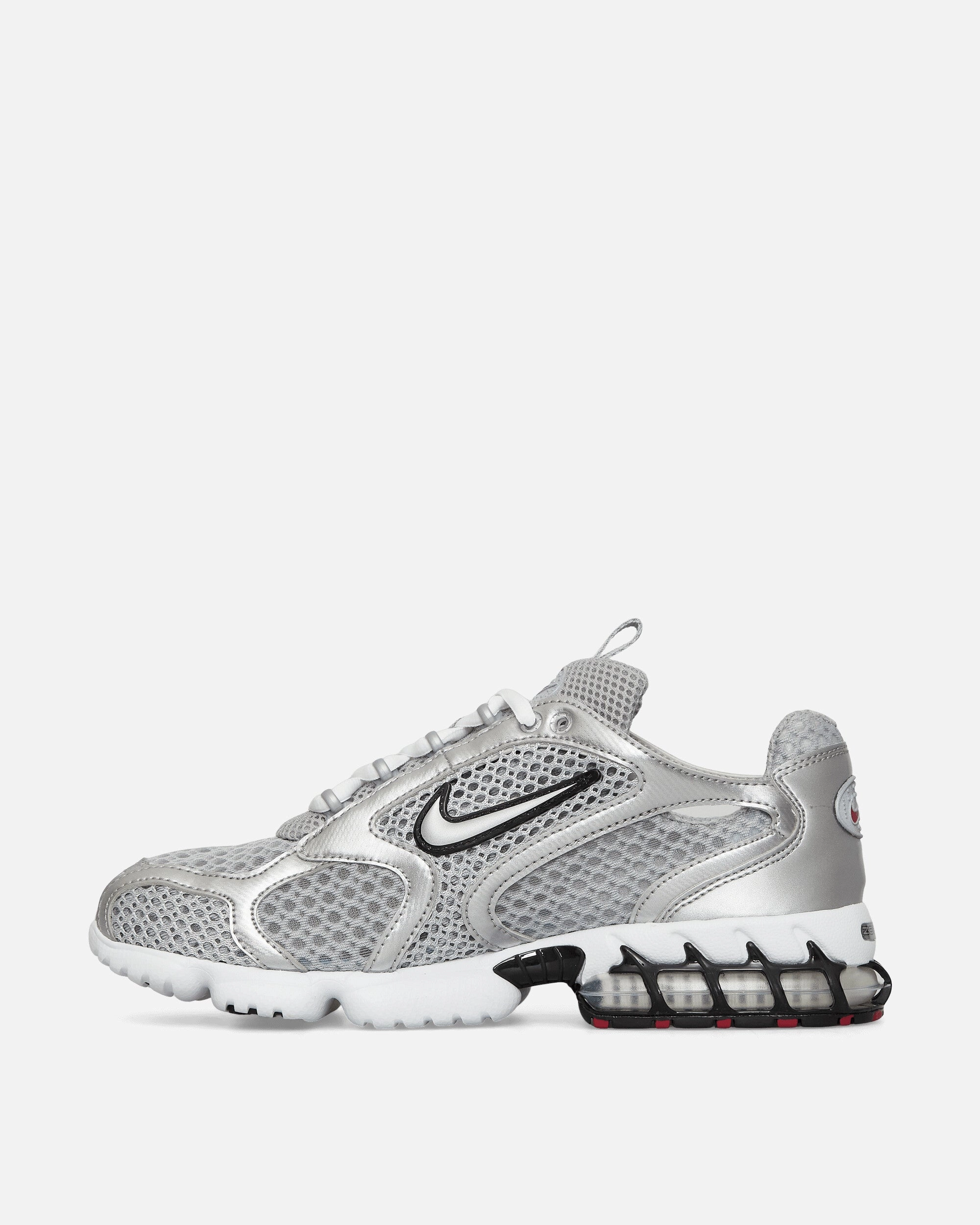 Air Zoom Spiridon Cage 2 Sneakers Light Smoke Grey / Metallic Silver Flexible Shoes