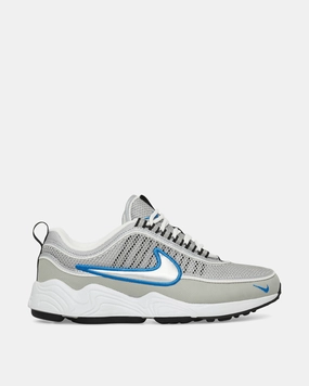 Air Zoom Spiridon Sneakers Metallic Silver / Signal Blue Nike breathable sports sneakers for comfort