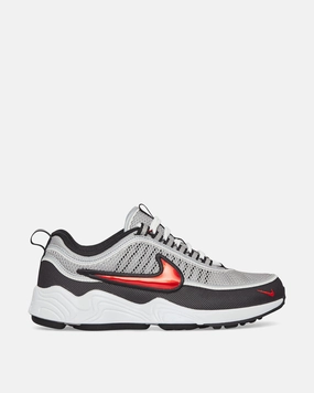 Air Zoom Spiridon Sneakers Silver / Sport Red Nike breathable sports sneakers for comfort