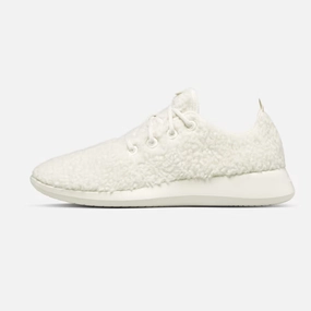 Allbirds -  Wool Runners Fluffs - LIMITED EDITION: Natural White (White Sole) Allbirds casual shoe styles