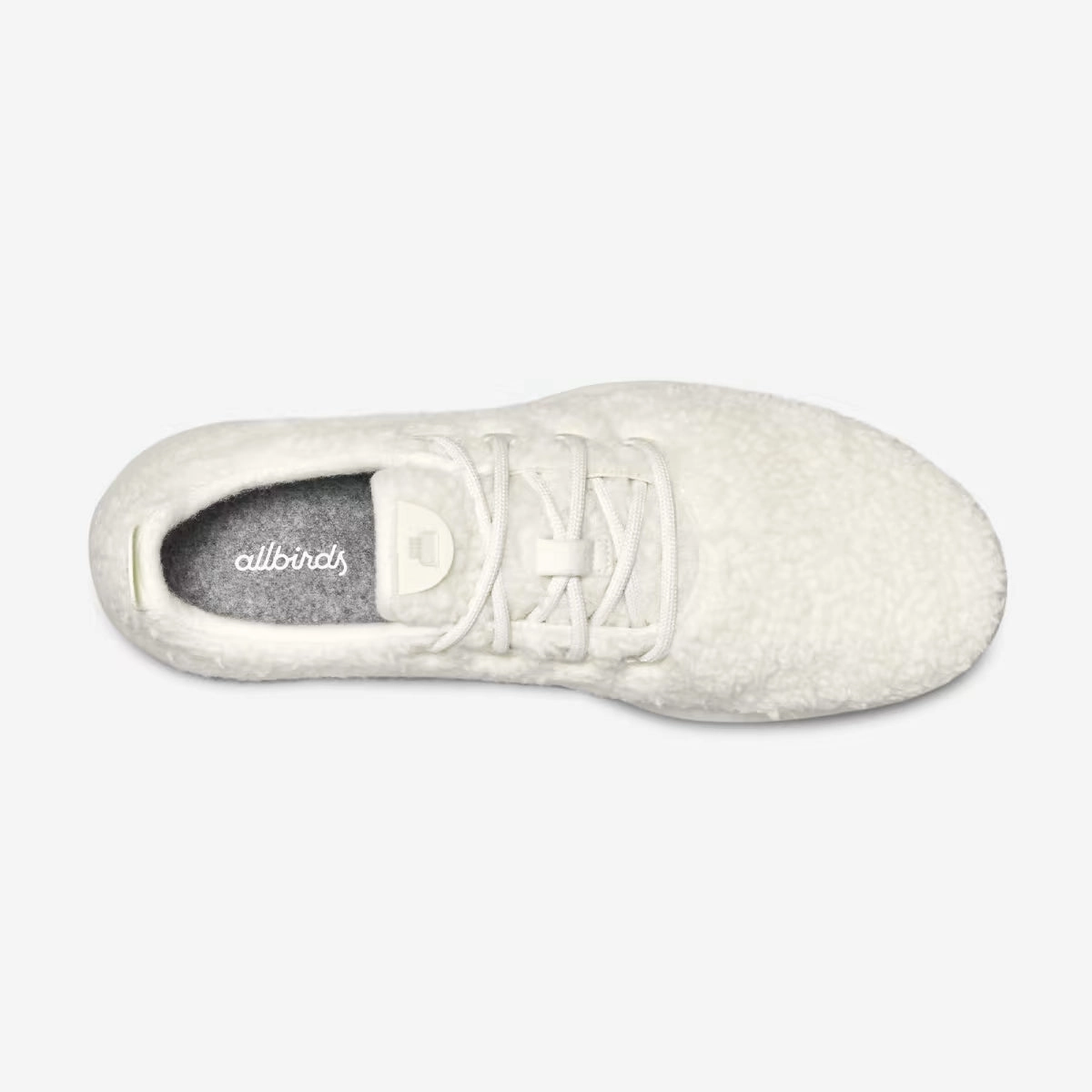 Allbirds -  Wool Runners Fluffs - LIMITED EDITION: Natural White (White Sole) sleek everyday shoe design