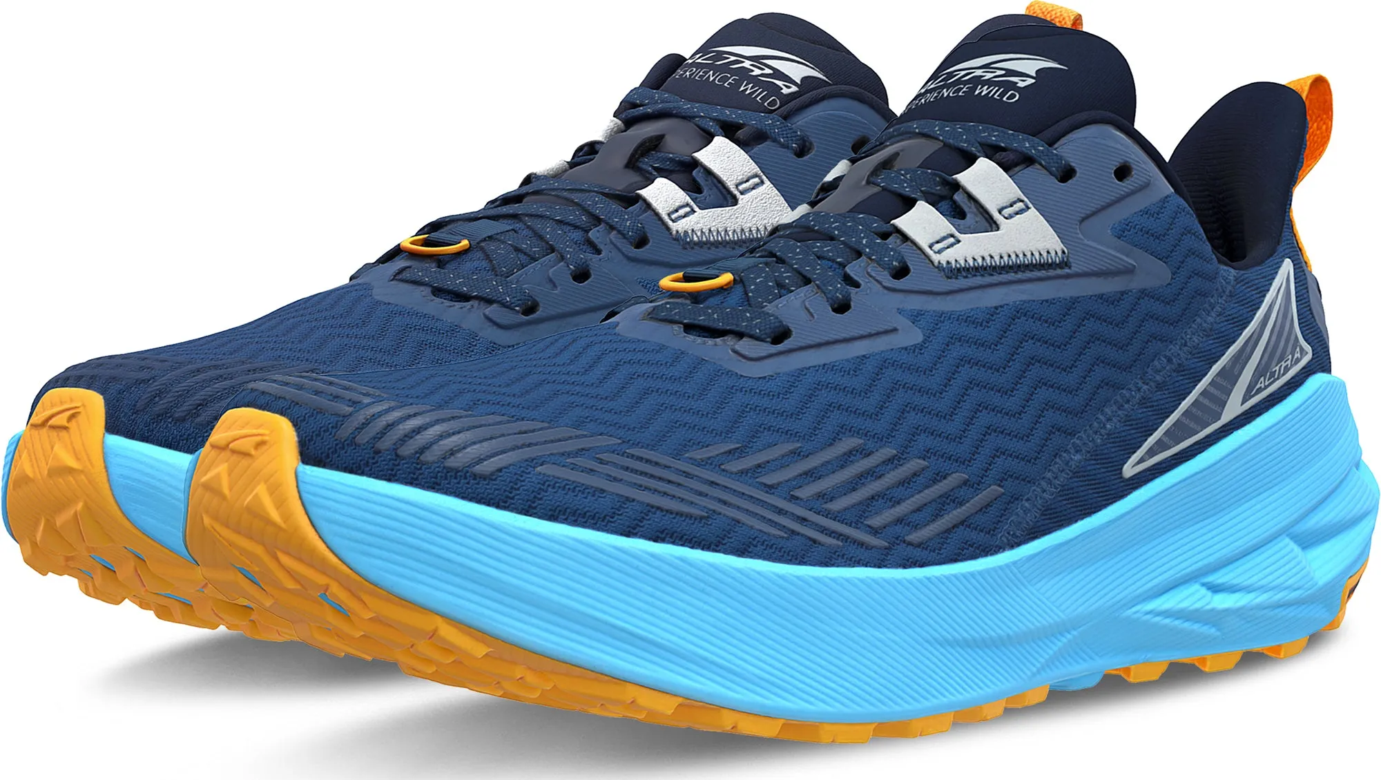 Altra Experience Wild Mens Trail Running Shoes - Blue Zero Drop Runners