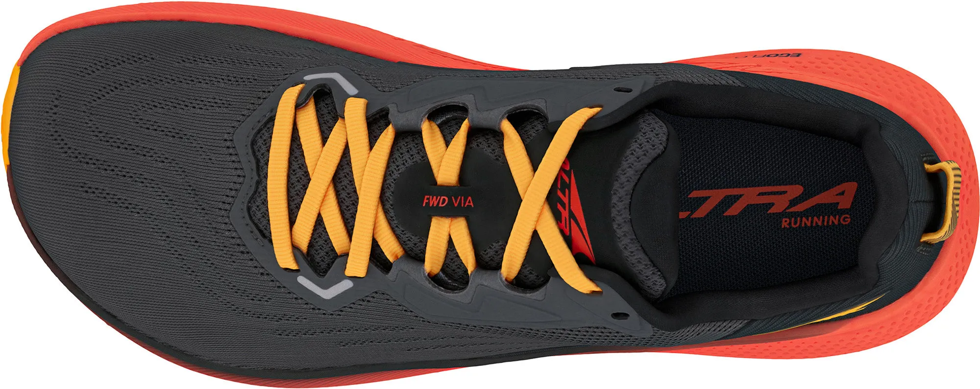 Altra FWD VIA Mens Running Shoes - Black Zero Drop Runners