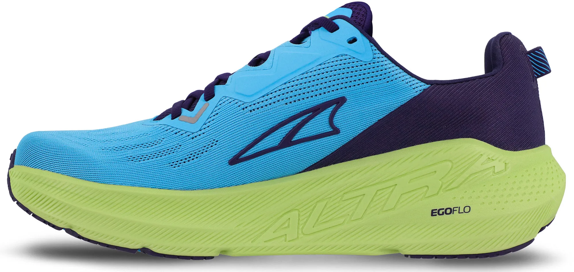 Altra FWD VIA Mens Running Shoes - Blue Zero Drop Runners