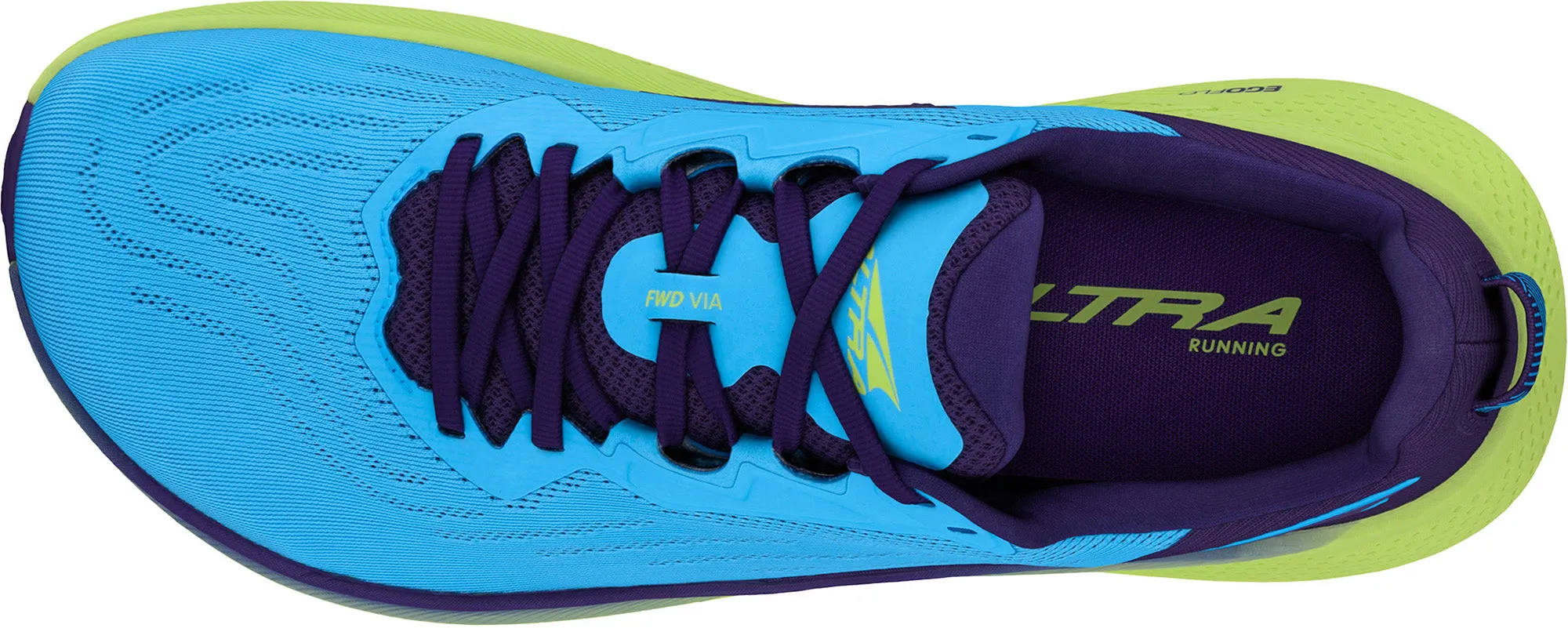 Altra FWD VIA Mens Running Shoes - Blue Zero Drop Runners