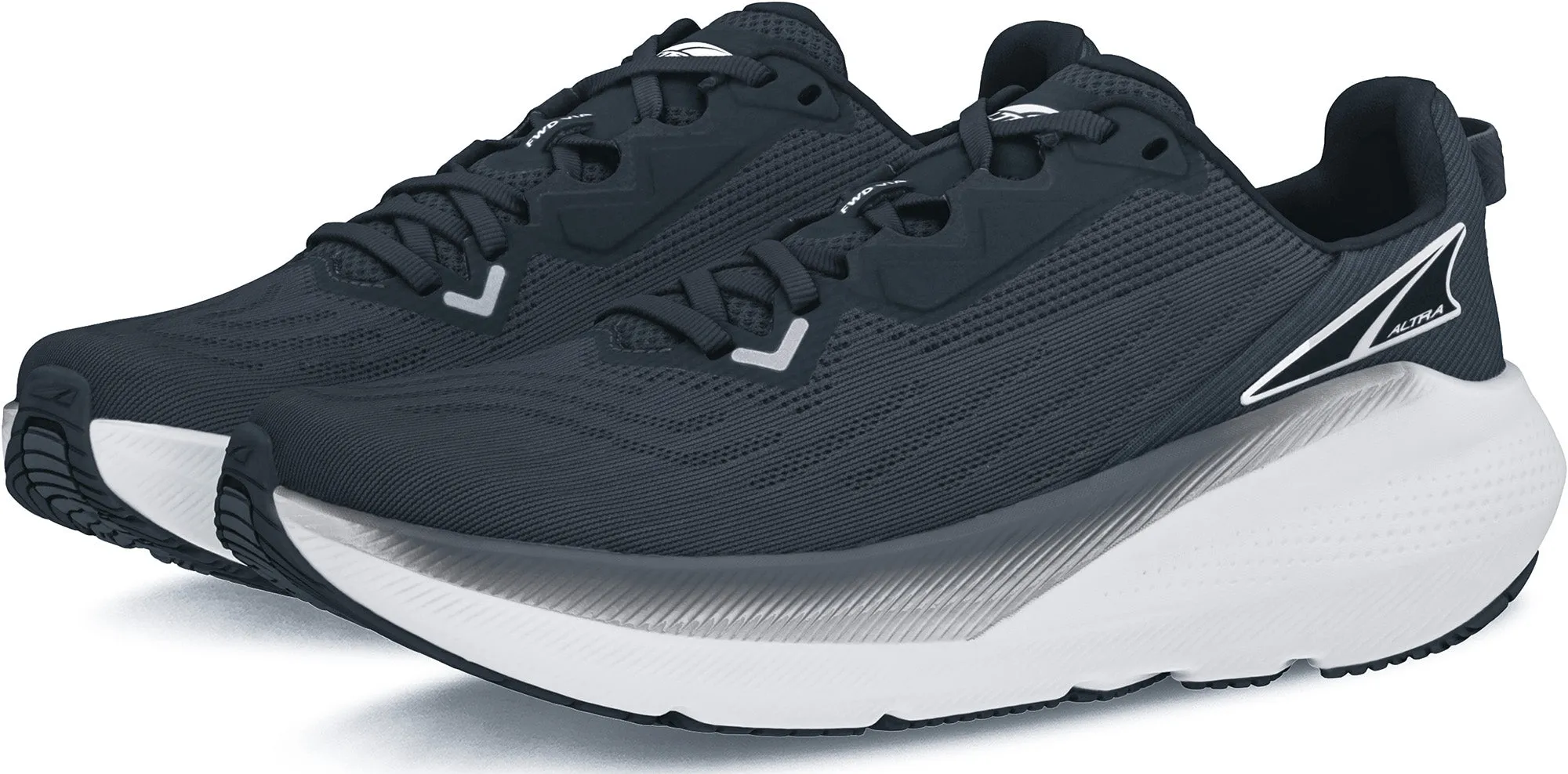 Altra FWD VIA Womens Running Shoes - Black Zero Drop Runners