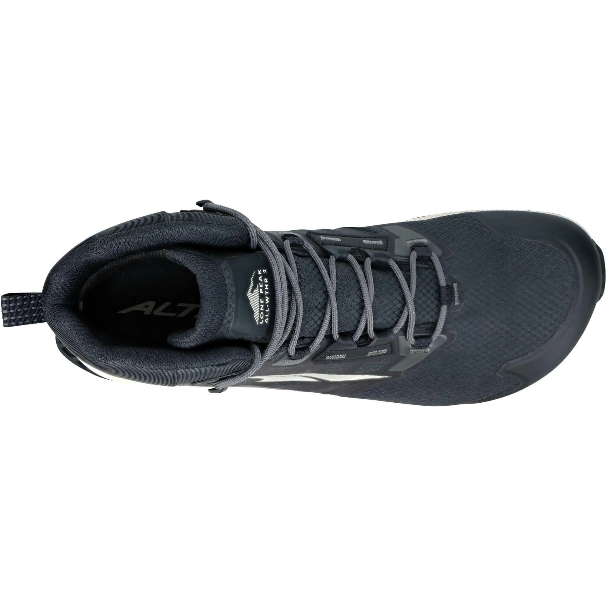 Altra Lone Peak All Weather 2 Mid Mens Walking Boots - Black Zero Drop Runners