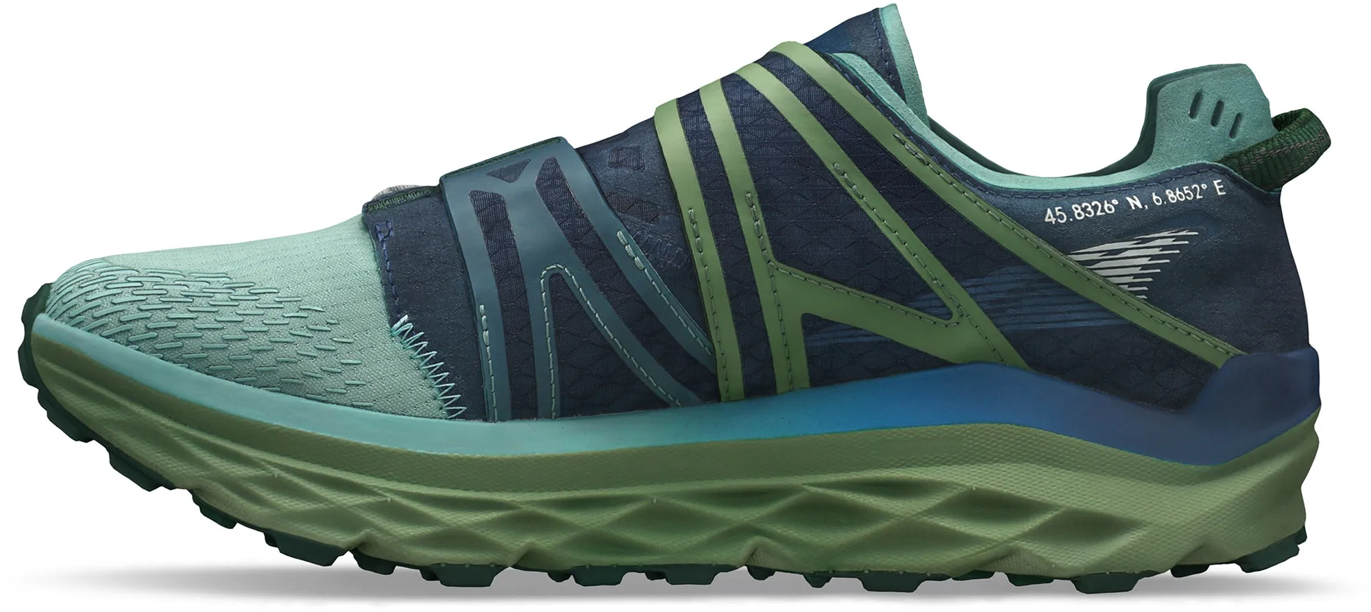 Altra Mont Blanc BOA Mens Trail Running Shoes - Blue Zero Drop Runners
