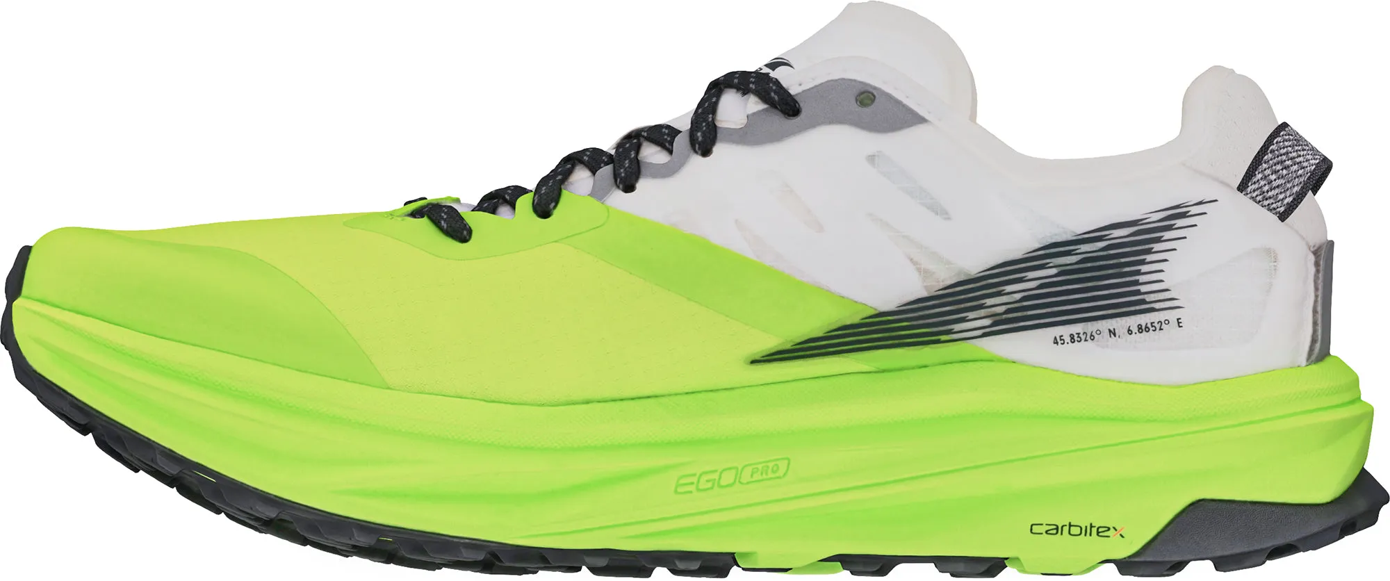 Altra Mont Blanc Carbon Womens Trail Running Shoes - White Zero Drop Runners