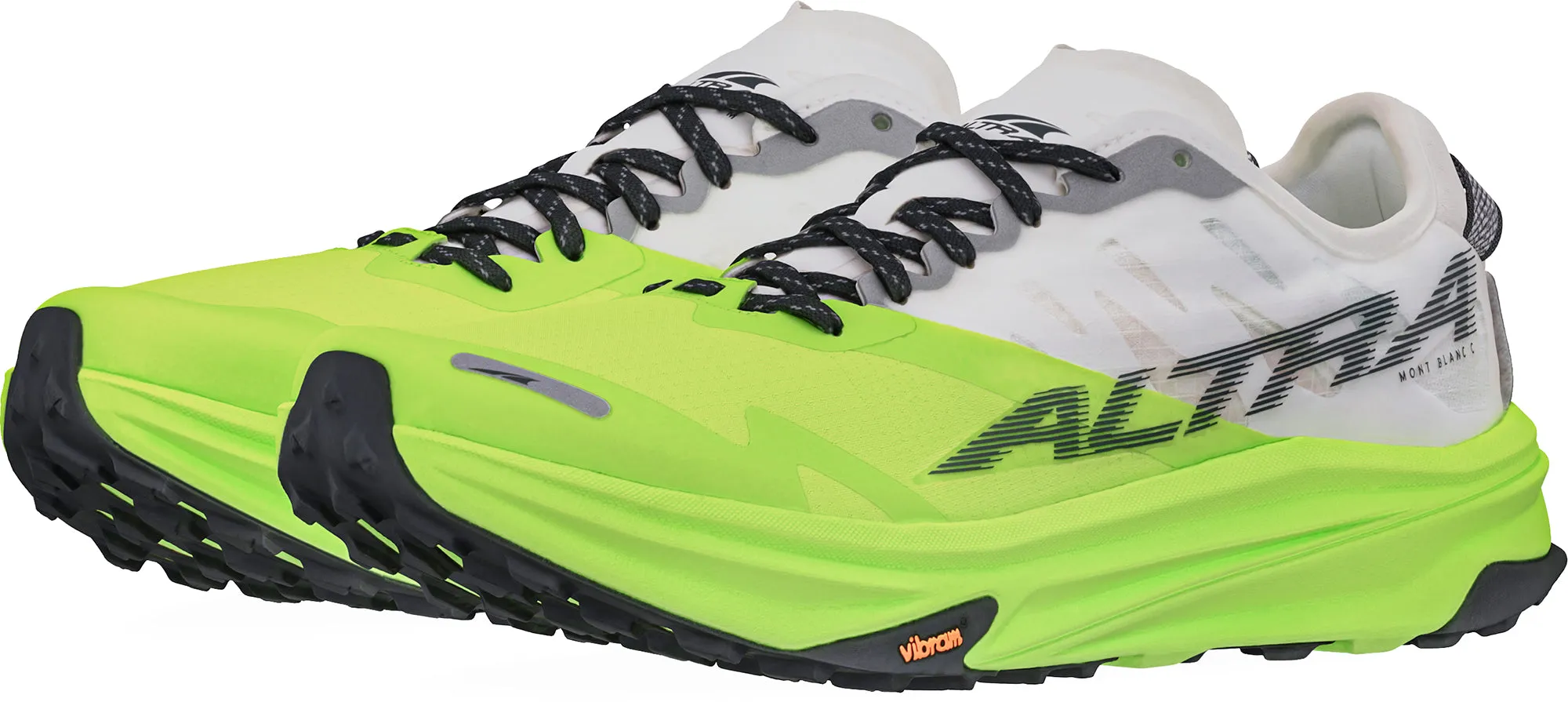 Altra Mont Blanc Carbon Womens Trail Running Shoes - White Zero Drop Runners