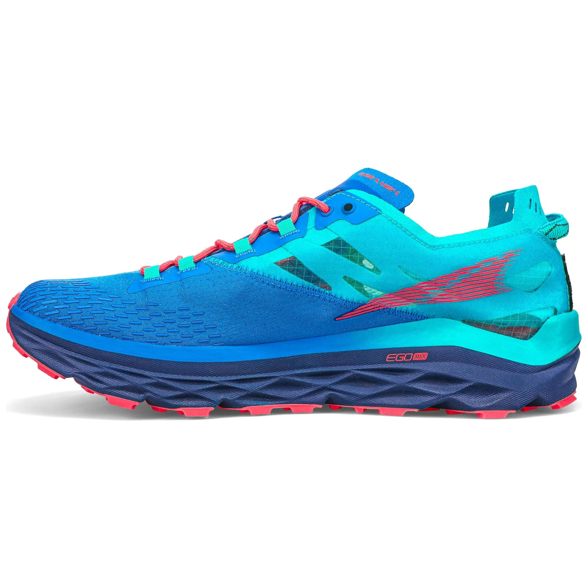 Altra Mont Blanc Mens Trail Running Shoes - Blue Zero Drop Runners