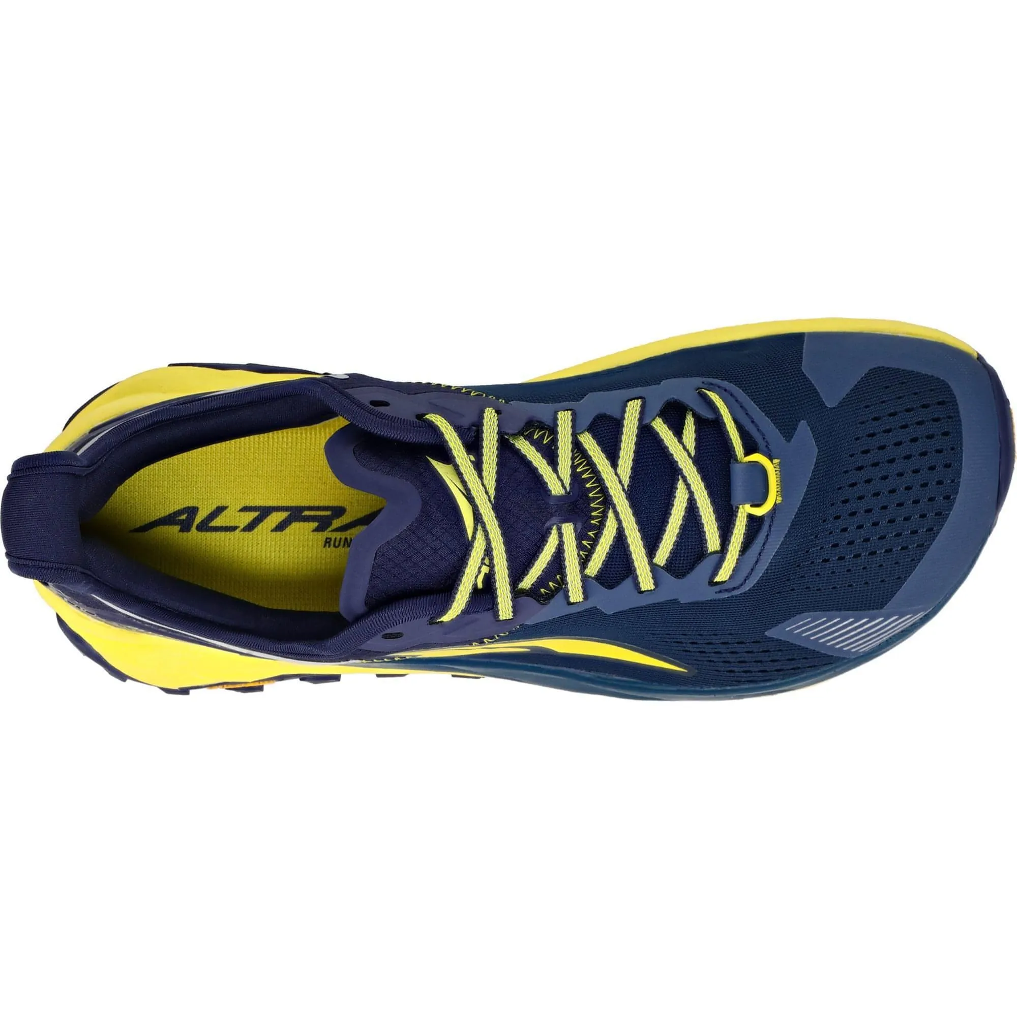 Altra Olympus 5 Mens Trail Running Shoes - Navy Zero Drop Runners