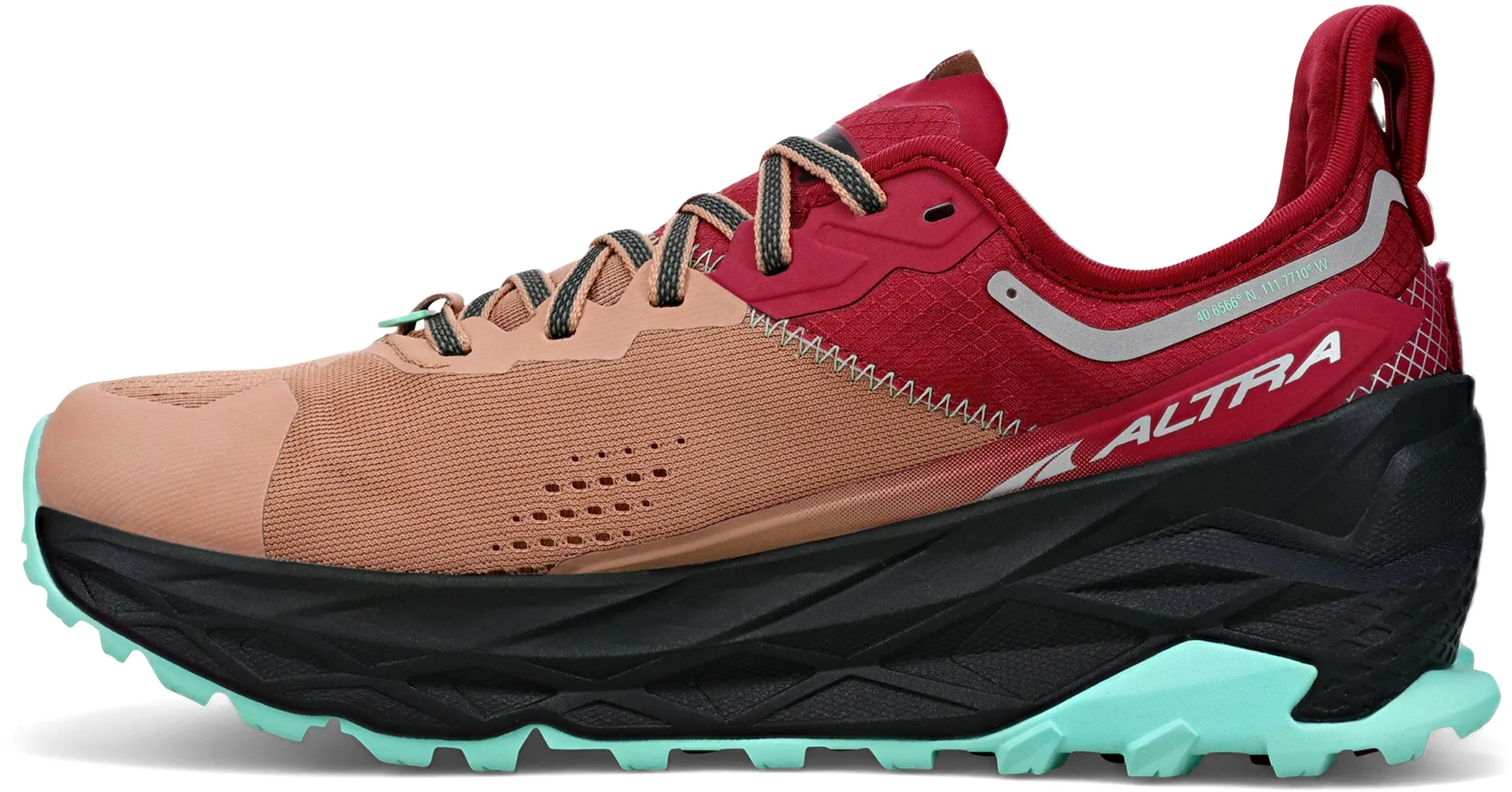 Altra Olympus 5 Womens Trail Running Shoes - Brown Zero Drop Runners