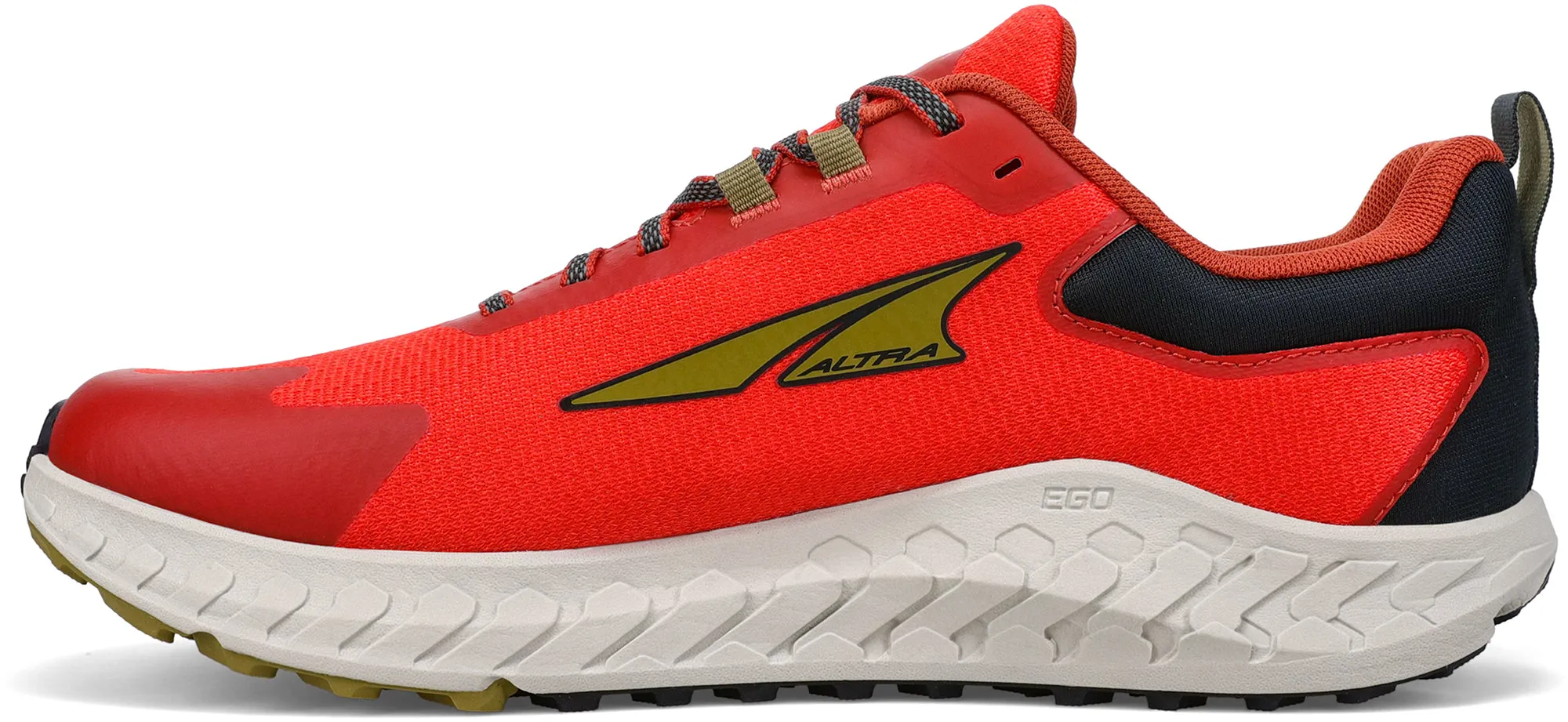 Altra Outroad 2 Mens Trail Running Shoes - Red Zero Drop Runners