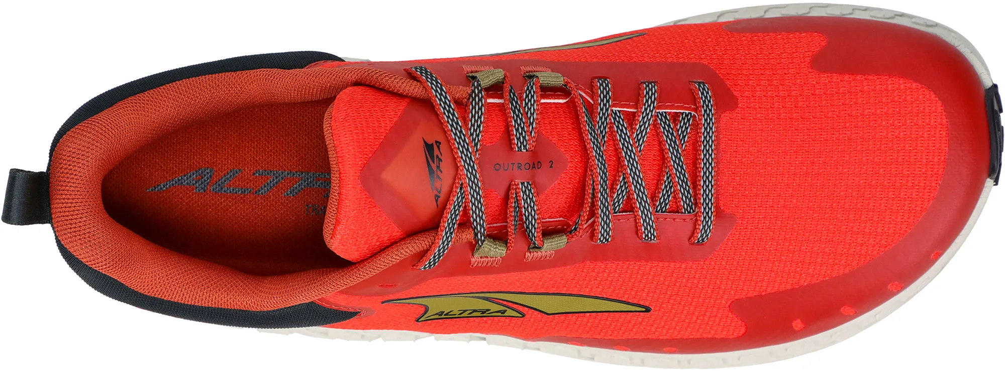 Altra Outroad 2 Mens Trail Running Shoes - Red Zero Drop Runners
