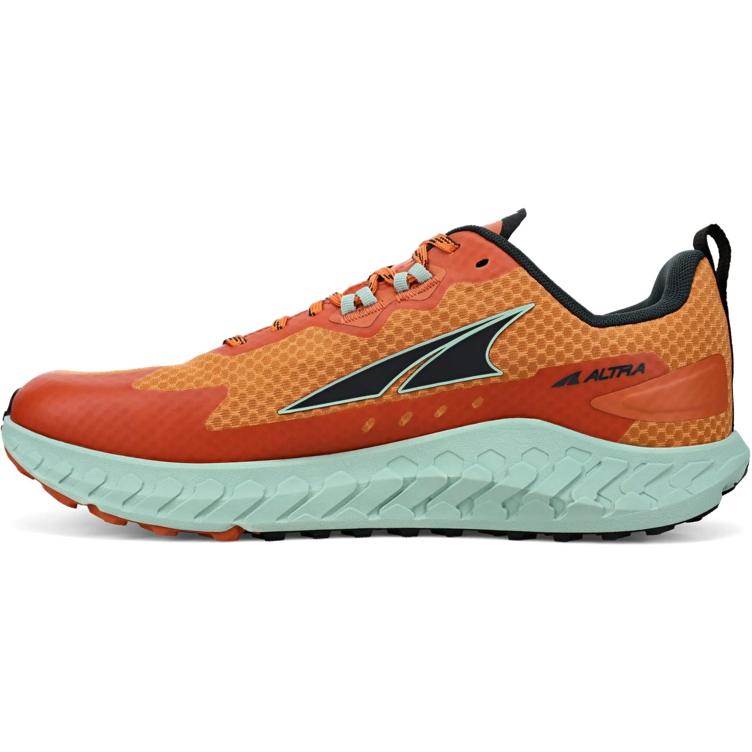 Altra Outroad Mens Trail Running Shoes - Orange Zero Drop Runners
