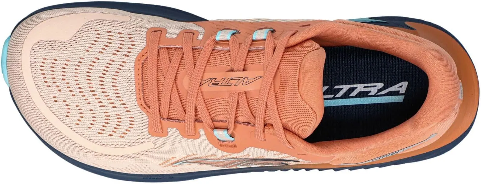Altra Paradigm 7 Womens Running Shoes - Orange Zero Drop Runners