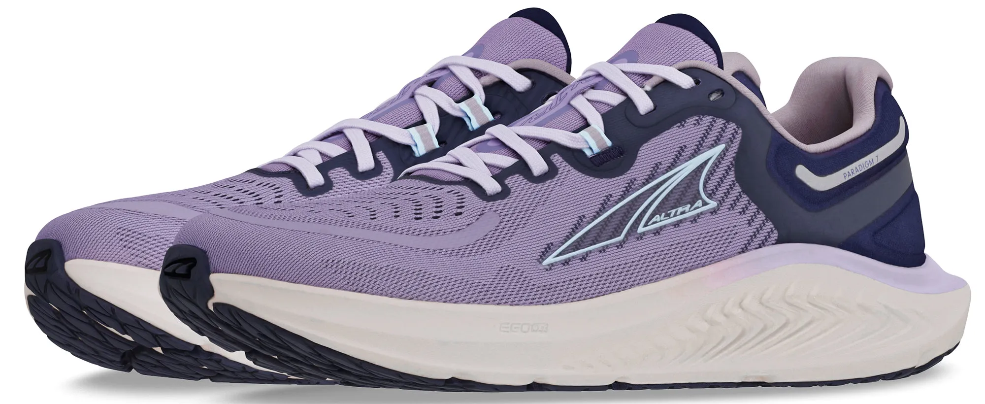 Altra Paradigm 7 Womens Running Shoes - Purple Zero Drop Runners