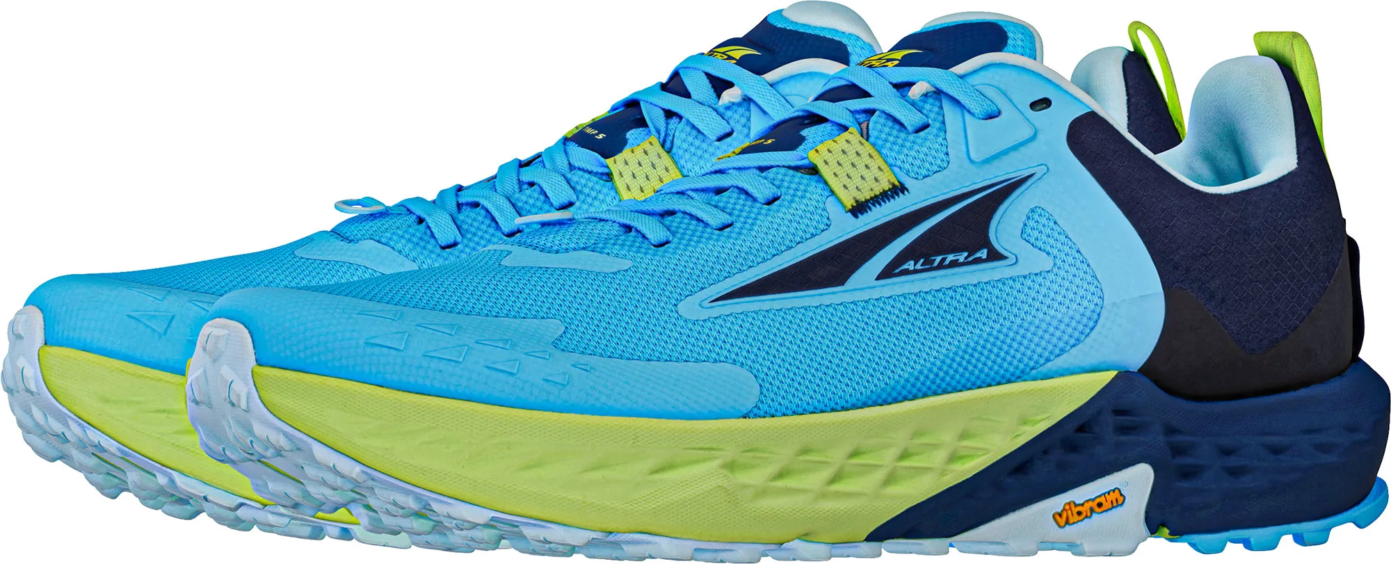 Altra Timp 5 Mens Trail Running Shoes - Blue Zero Drop Runners