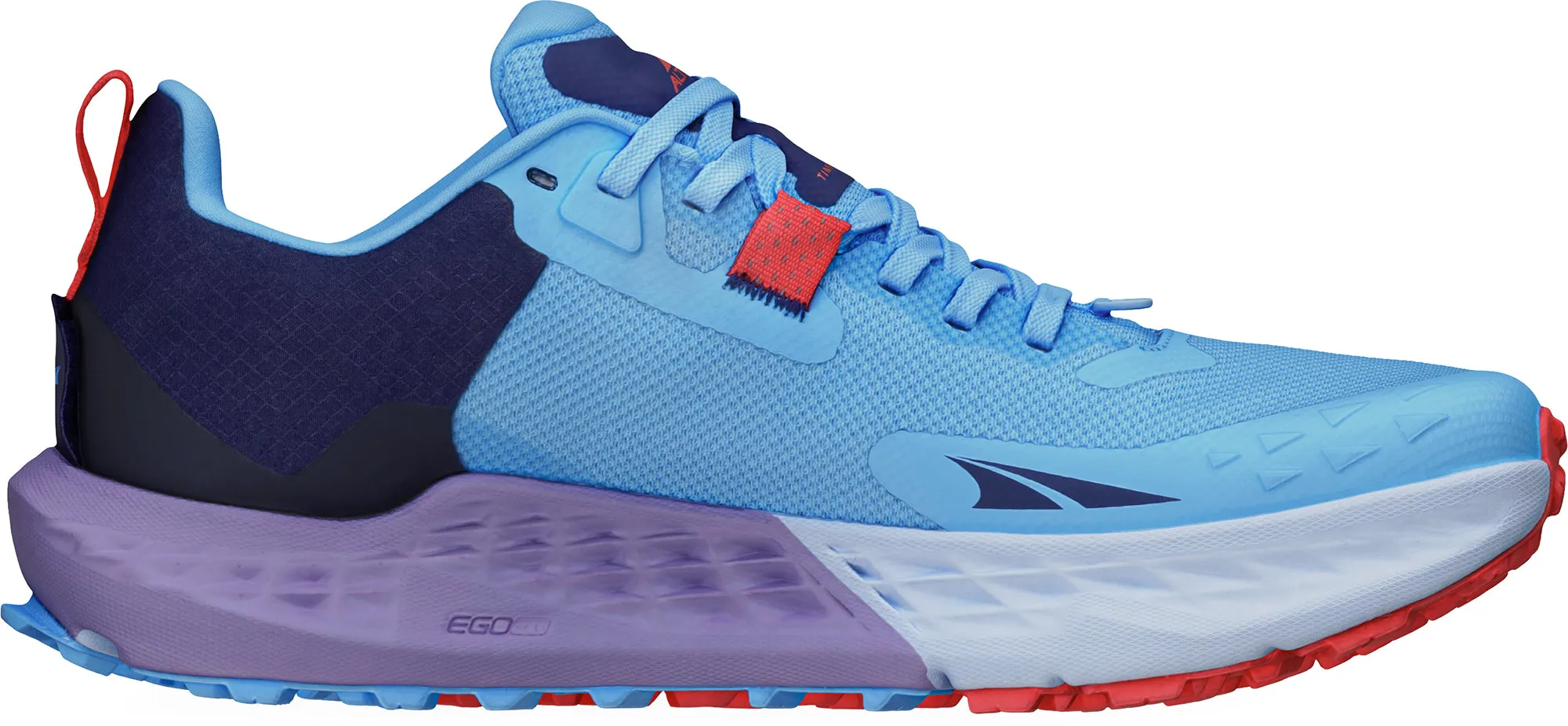 Altra Timp 5 Womens Trail Running Shoes - Blue Zero Drop Runners