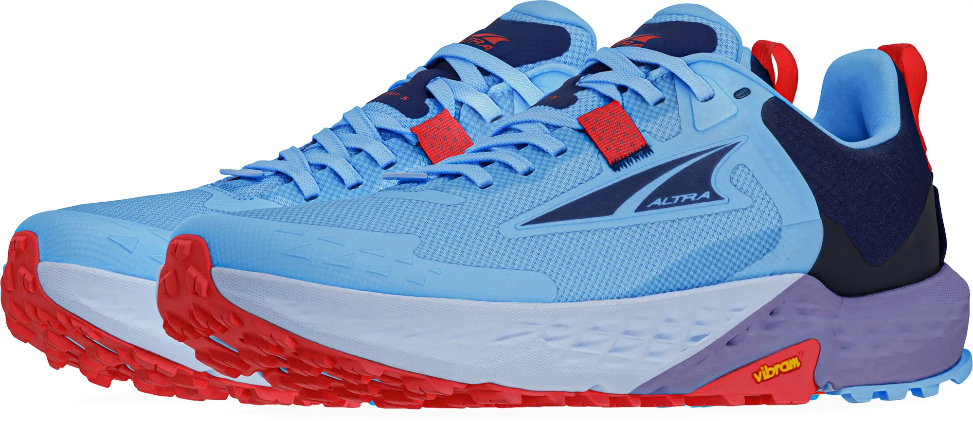 Altra Timp 5 Womens Trail Running Shoes - Blue Zero Drop Runners