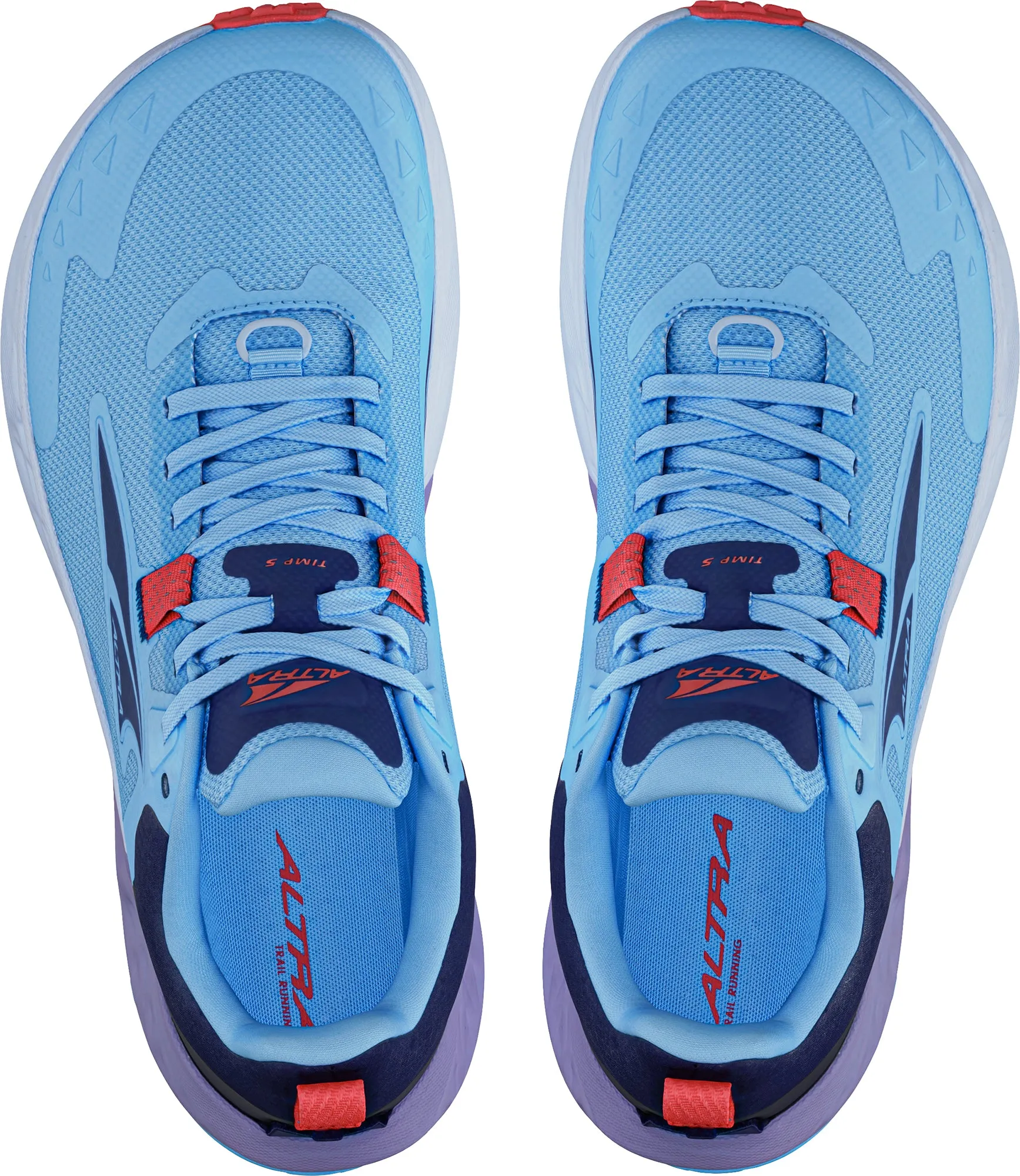 Altra Timp 5 Womens Trail Running Shoes - Blue Zero Drop Runners