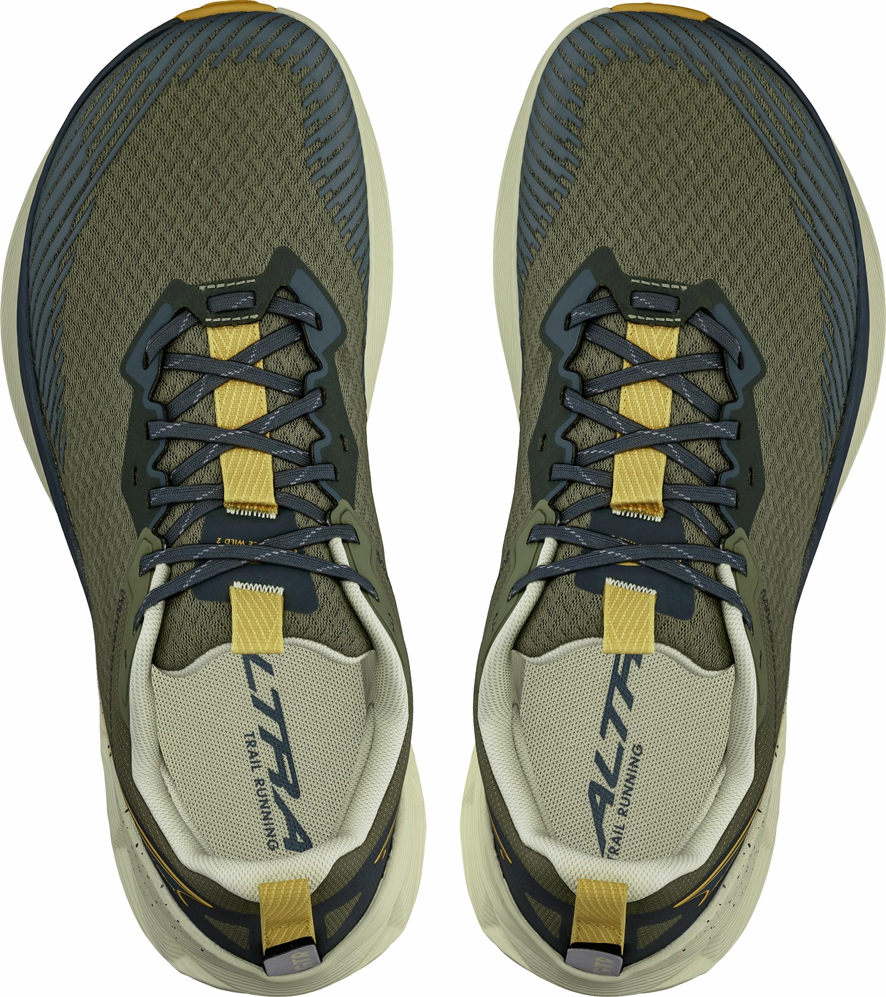 Altra Experience Wild 2 Mens Trail Running Shoes - Green Trail Stability Sneakers