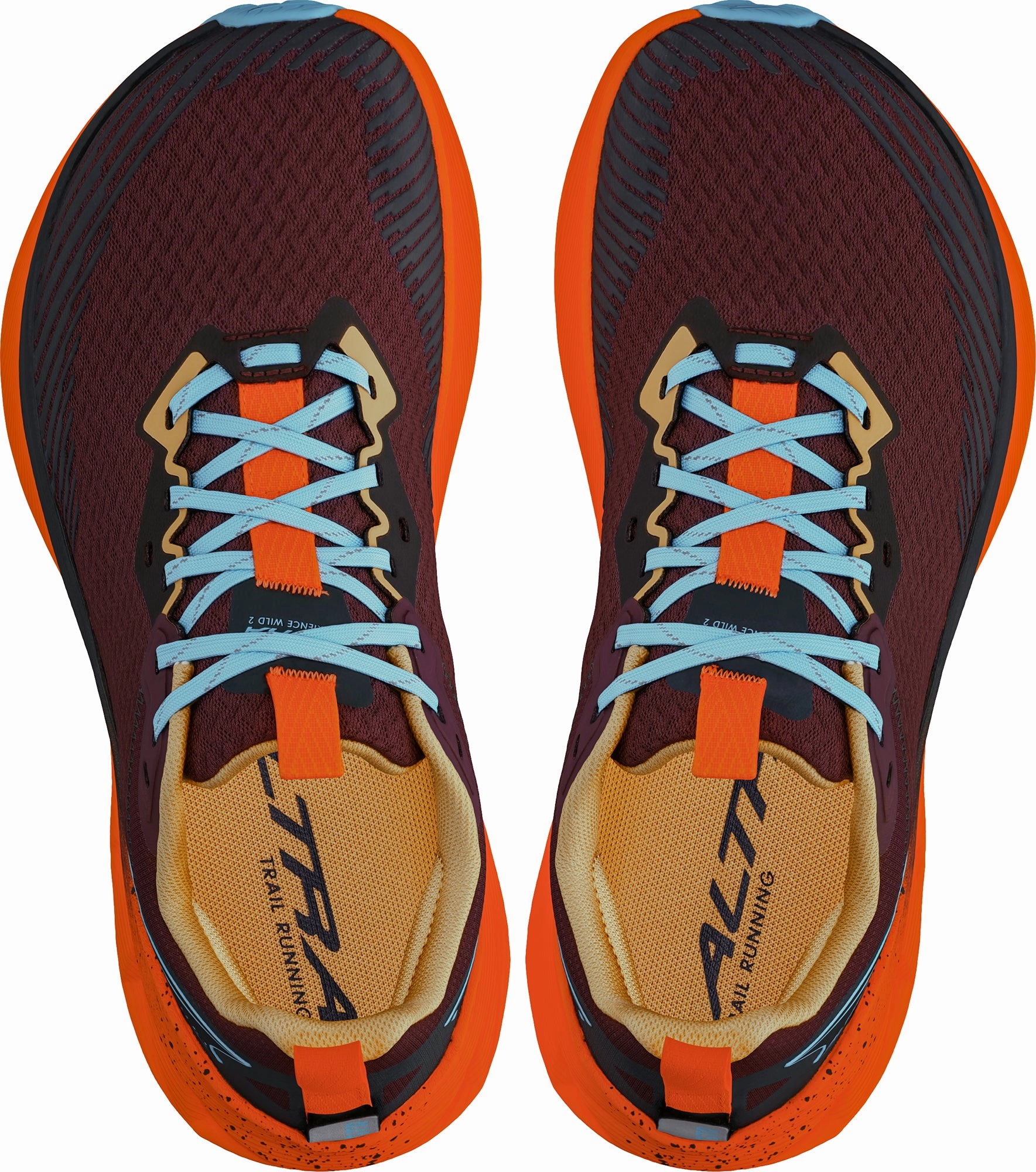Altra Experience Wild 2 Womens Trail Running Shoes - Red Trail Stability Sneakers