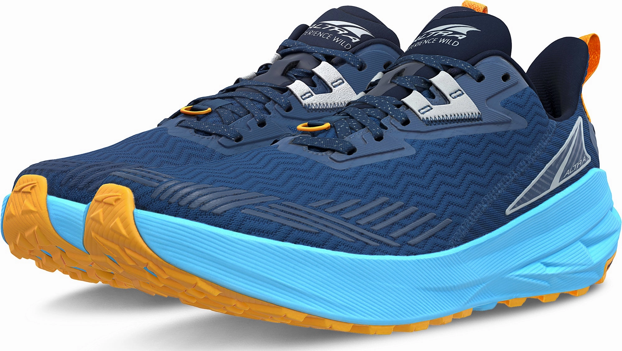 Altra Experience Wild Mens Trail Running Shoes - Blue Trail Stability Sneakers