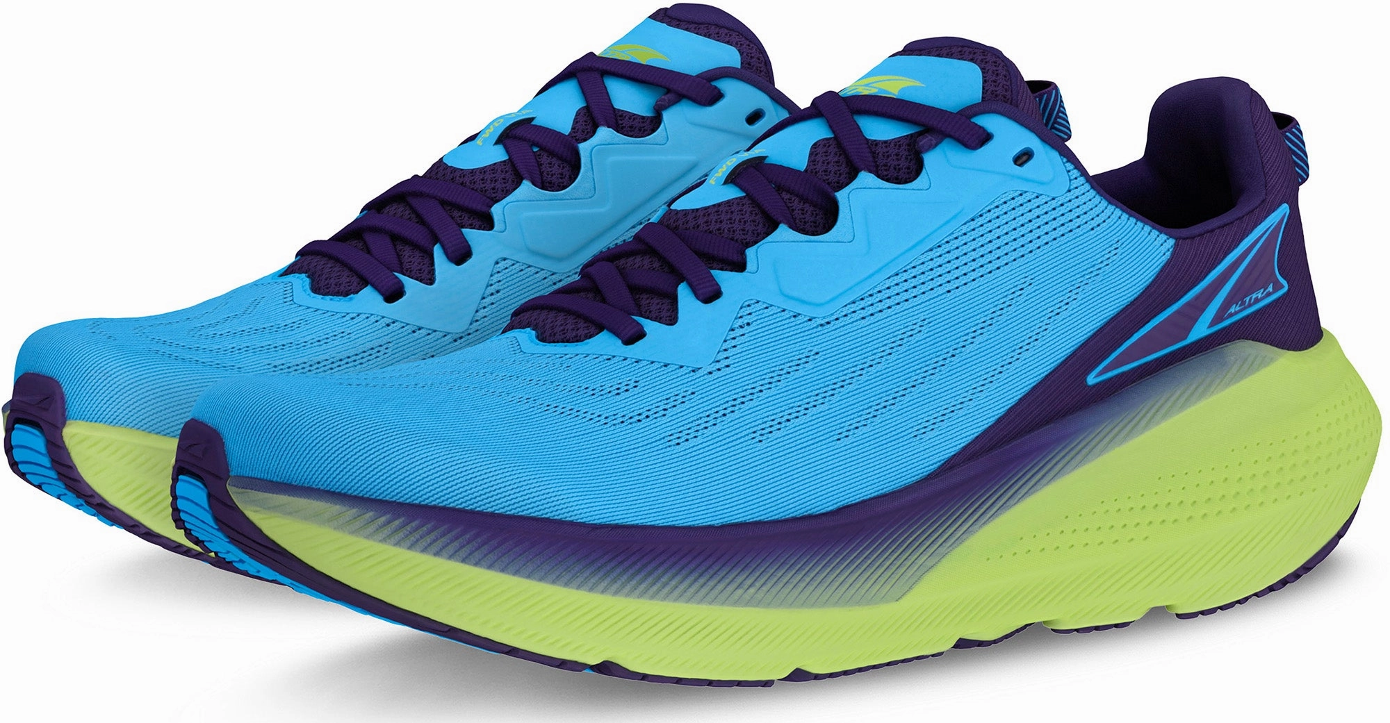 Altra FWD VIA Mens Running Shoes - Blue Trail Stability Sneakers