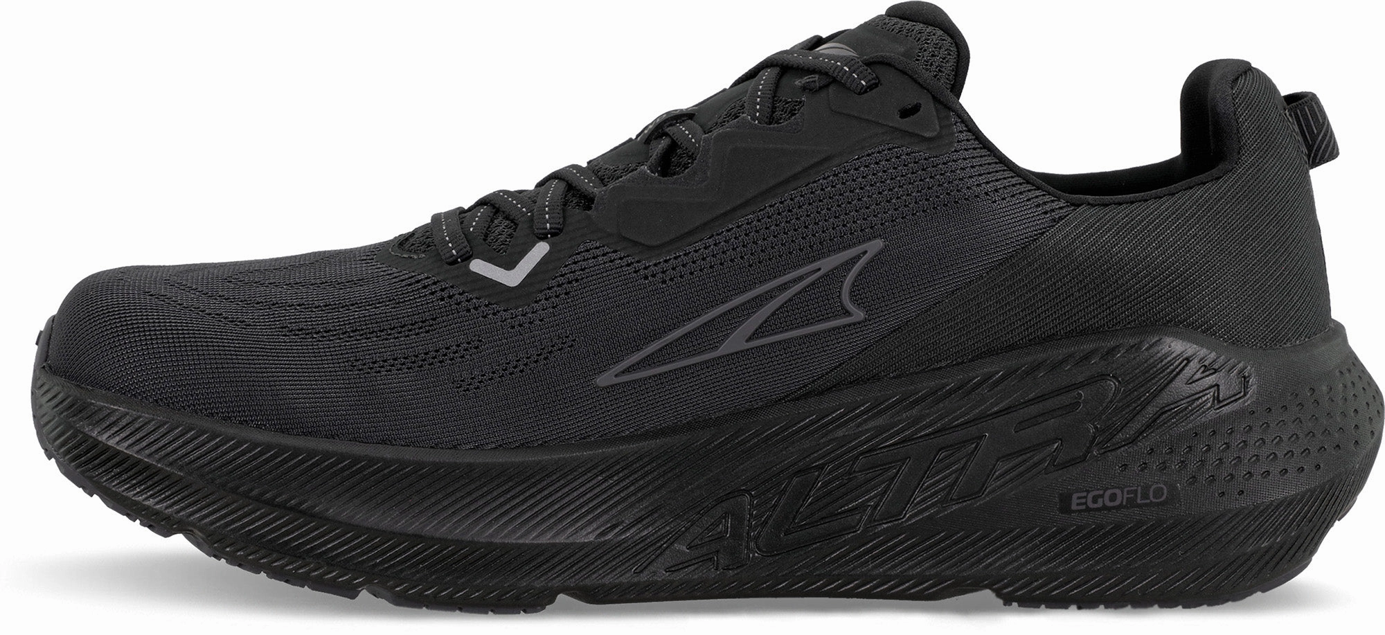 Altra FWD VIA Womens Running Shoes - Black Trail Stability Sneakers