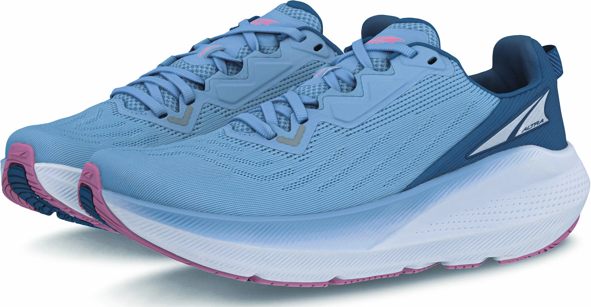 Altra FWD VIA Womens Running Shoes - Blue Trail Stability Sneakers
