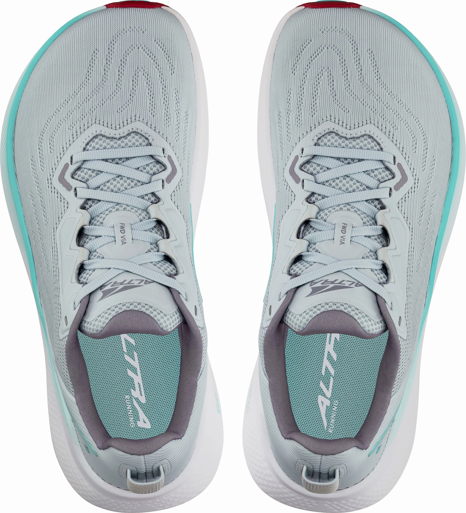 Altra FWD VIA Womens Running Shoes - Green Trail Stability Sneakers