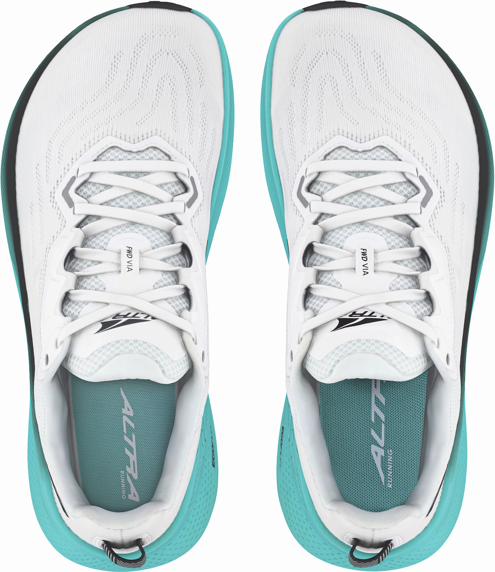 Altra FWD VIA Womens Running Shoes - White Trail Stability Sneakers