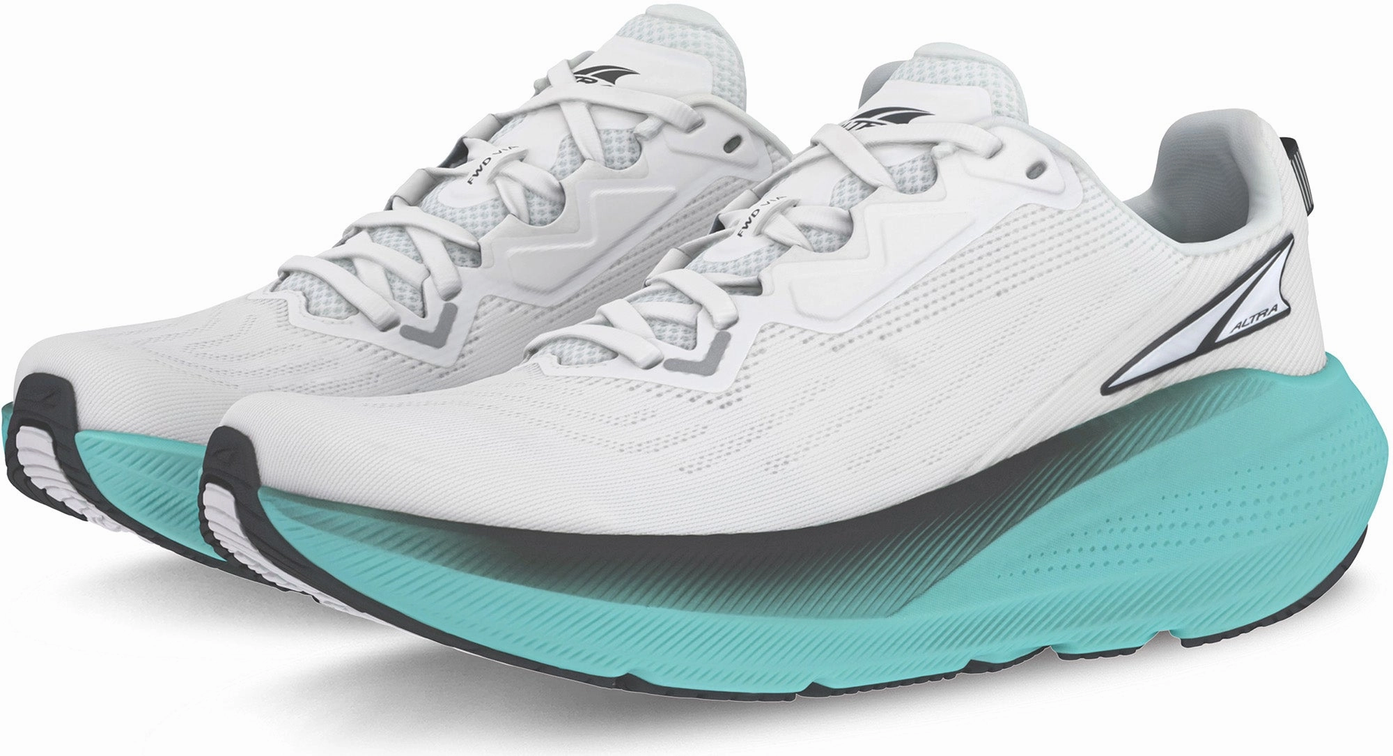 Altra FWD VIA Womens Running Shoes - White Trail Stability Sneakers