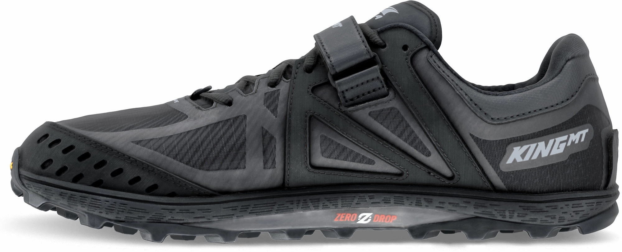 Altra King MT 2 Mens Trail Running Shoes - Black Trail Stability Sneakers
